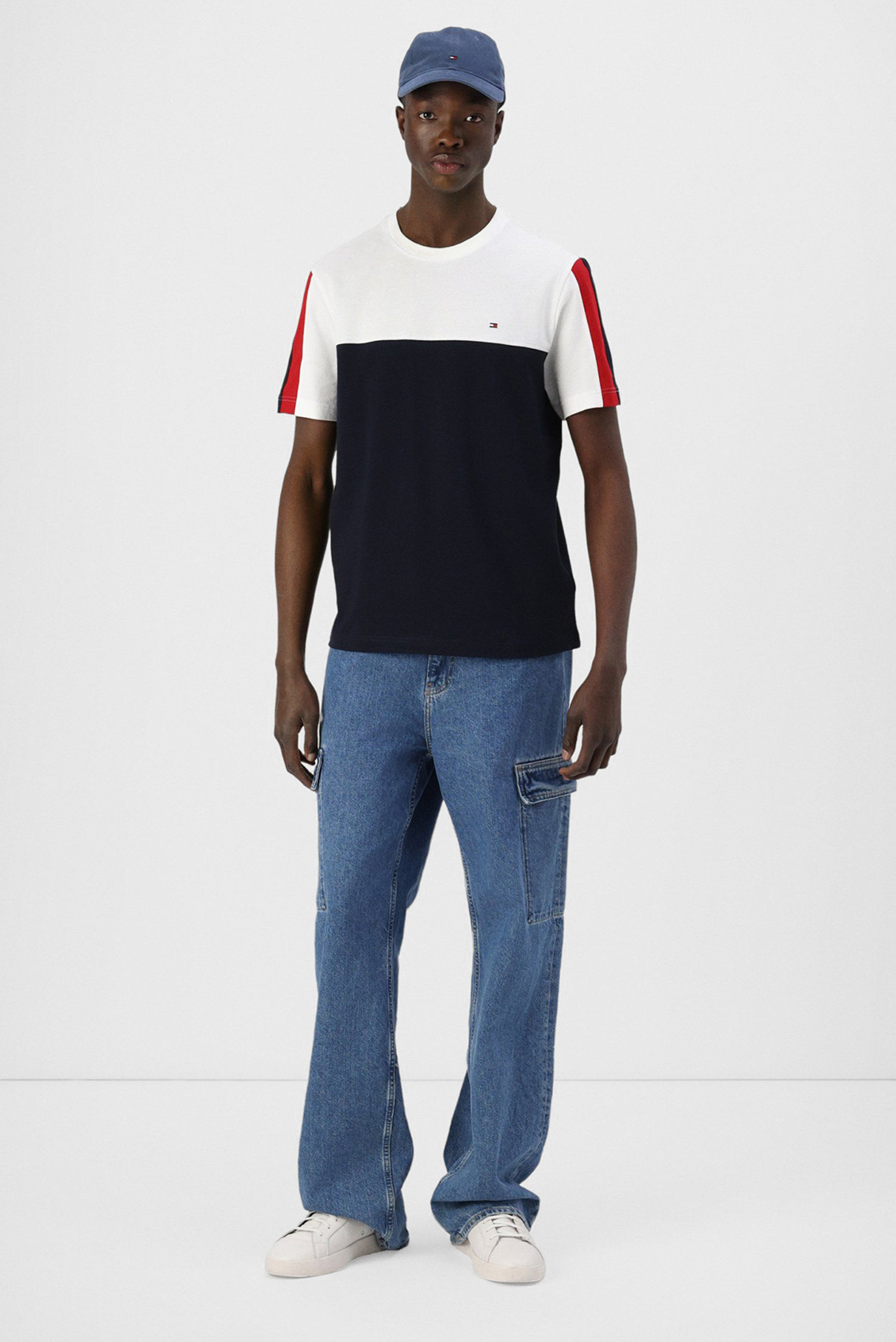 Футболка GLOBAL STRIPE COLOURBLOCK TEE 2