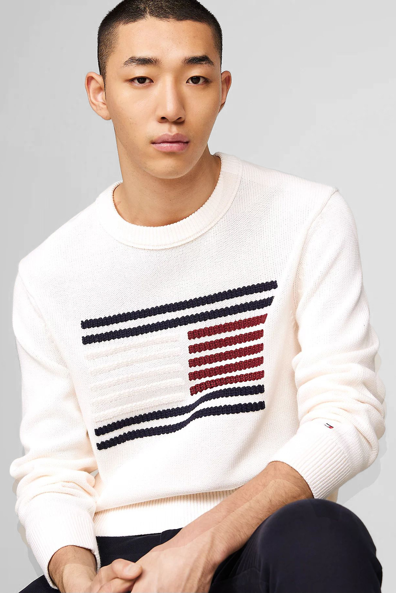 Свитер BIG GRAPHIC FLAG CREW NECK 4