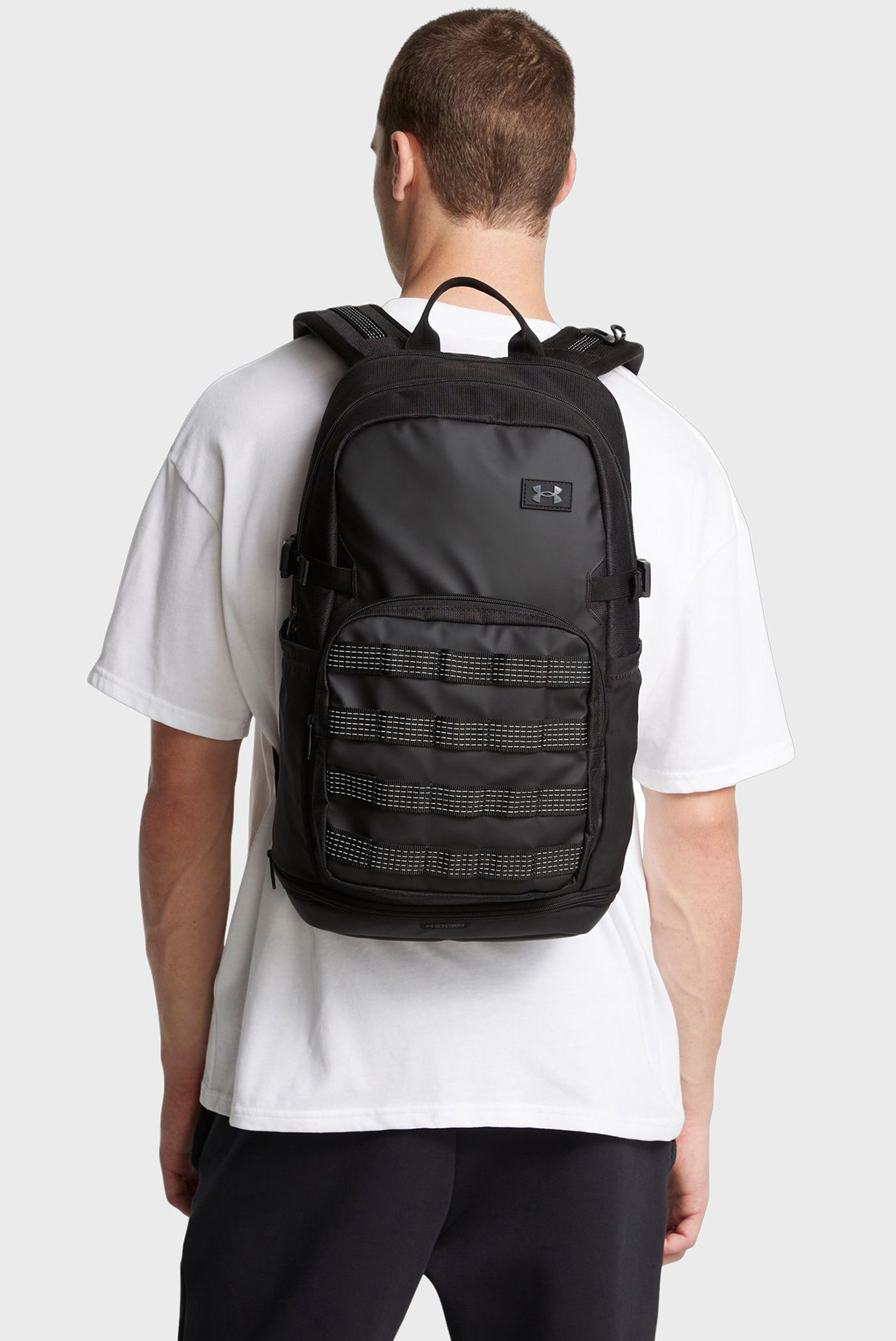 Черный рюкзак UA Triumph Sport BackpackUnder Armour Черный рюкзак UA Triumph Sport Backpack 2