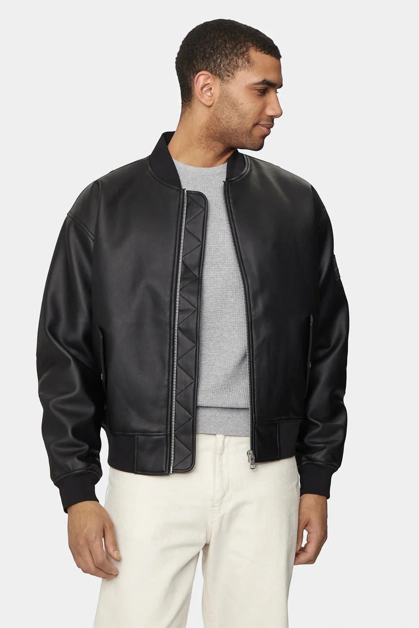 FAUX LEATHER BOMBER Calvin Klein Jeans J30J325601 FR Group