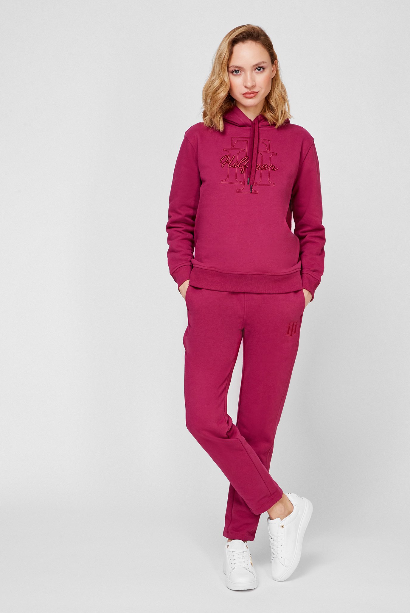 Женские малиновые спортивные брюкиTommy Hilfiger Женские малиновые спортивные брюки 7