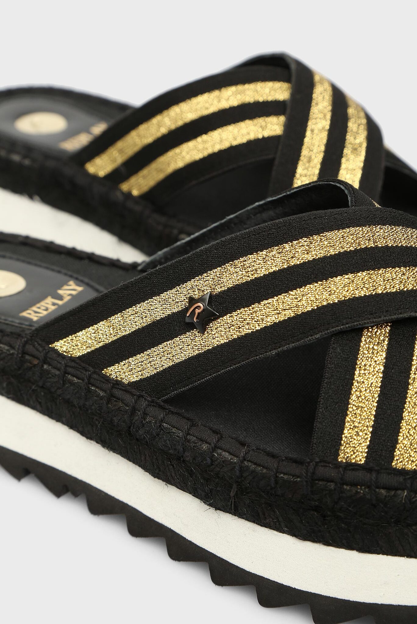 Женские черные слайдеры MATILDE 5