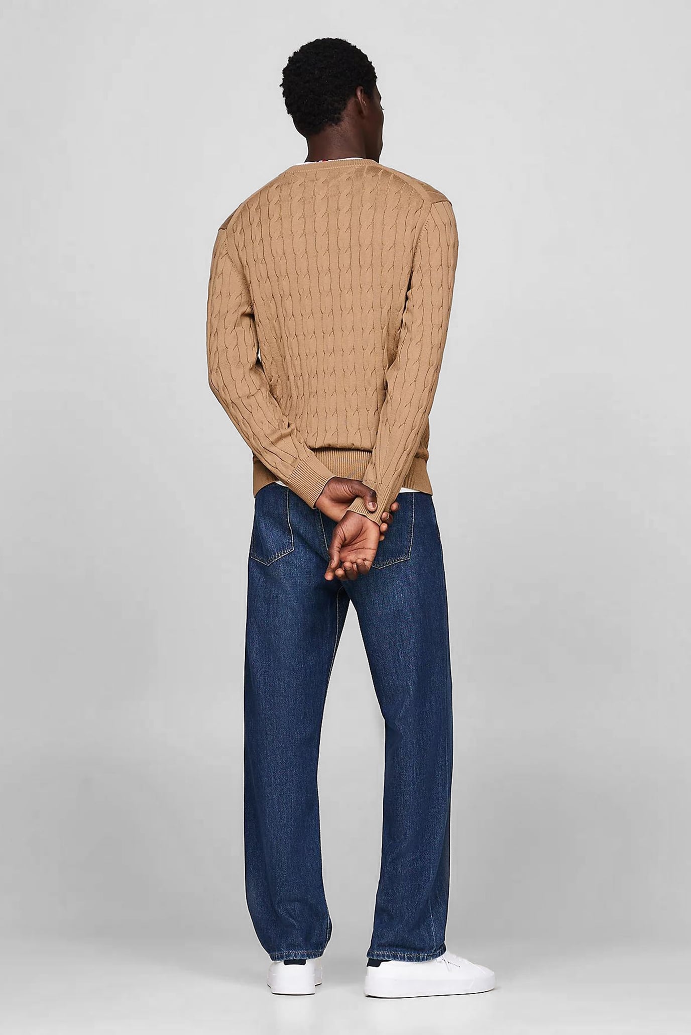 Свитер CLASSIC COTTON CABLE CREW NECK 3