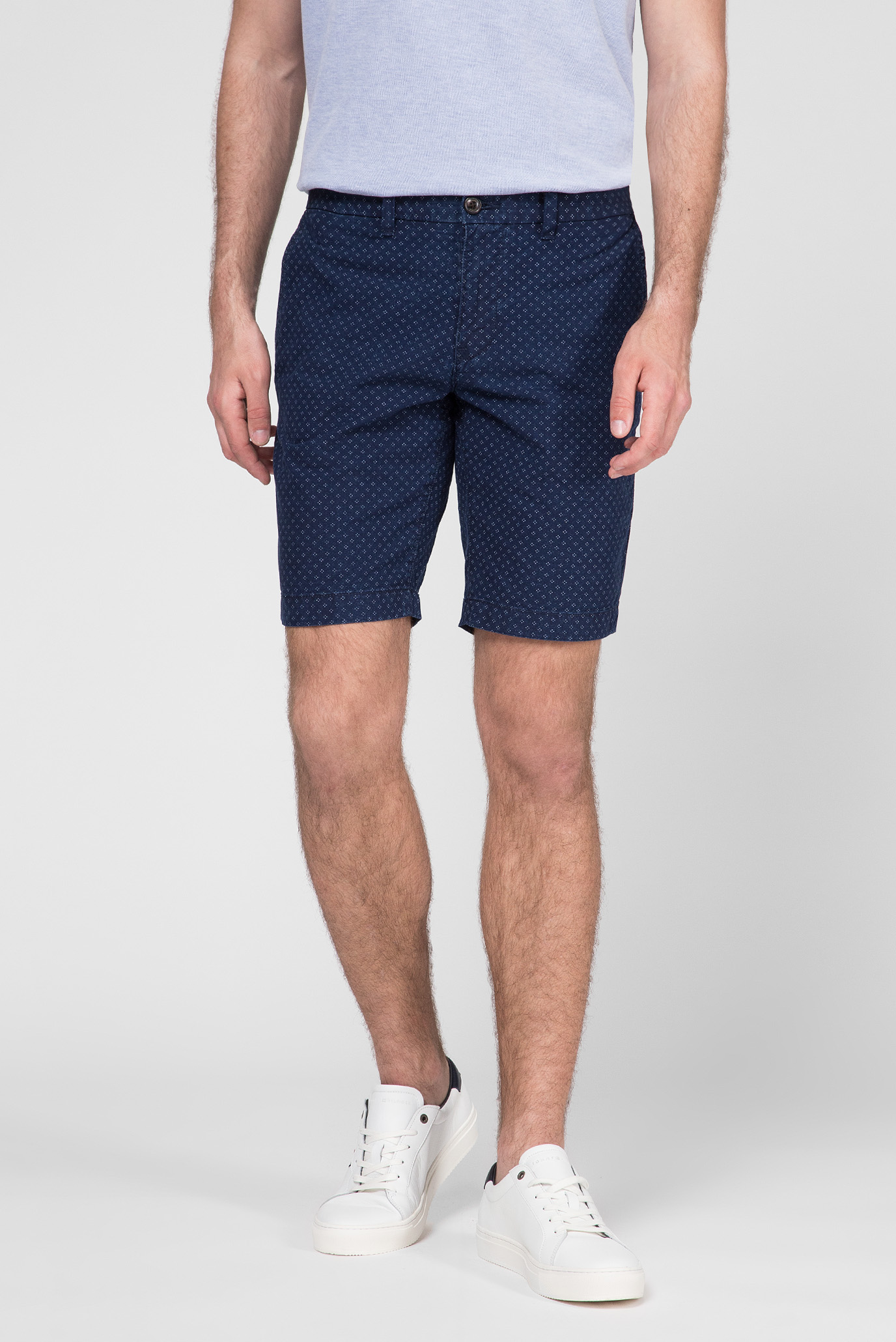 Мужские темно-синие шорты BROOKLYN SHORT MINI PRINT 6