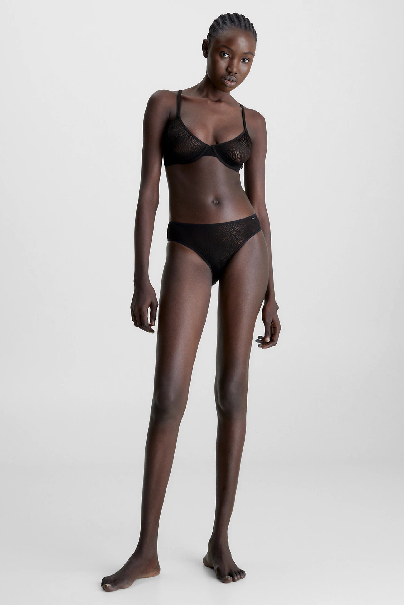 Женские черные трусикиCalvin Klein Женские черные трусики 7