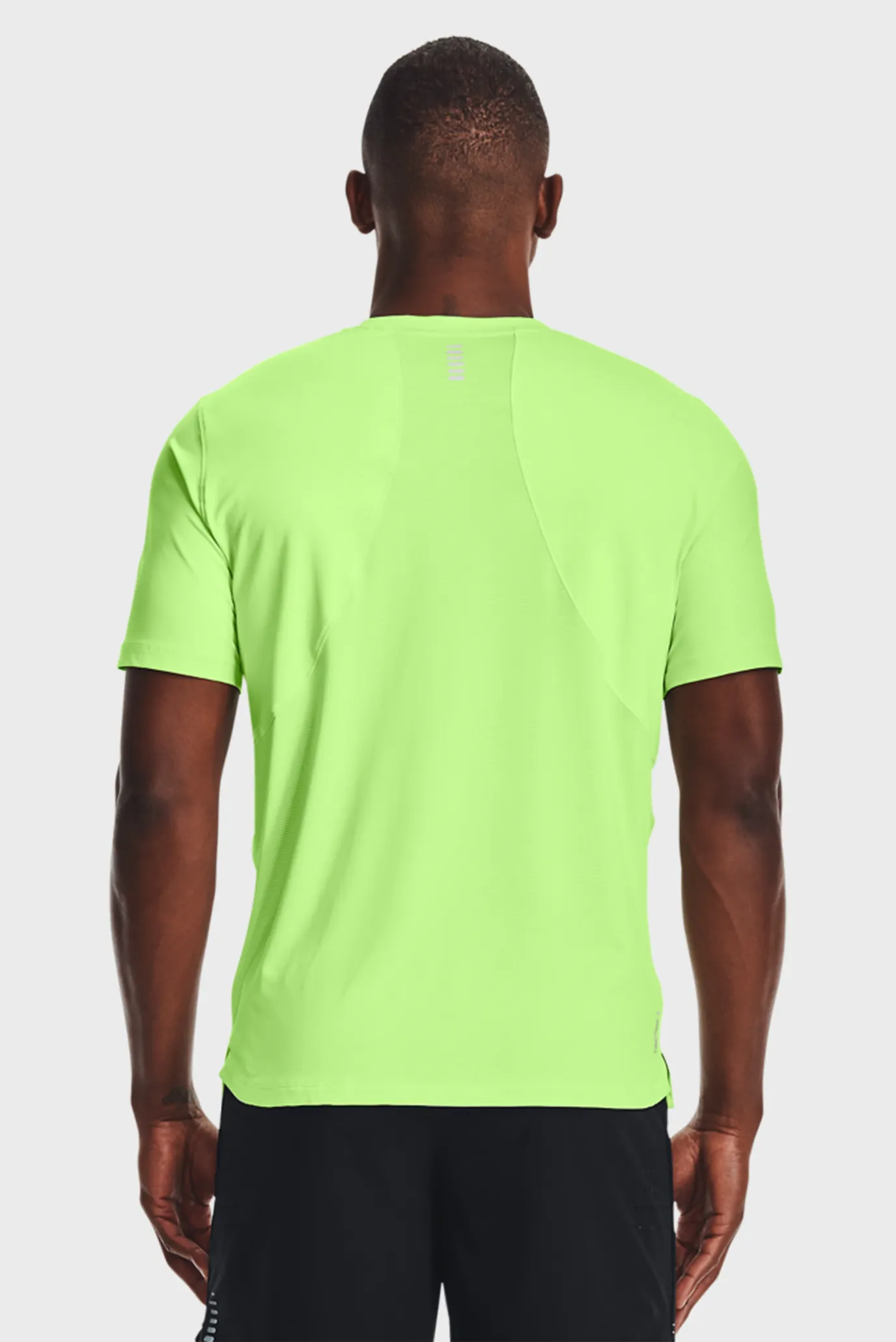Мужская салатовая футболка UA Iso-Chill® Run 200 SS 9