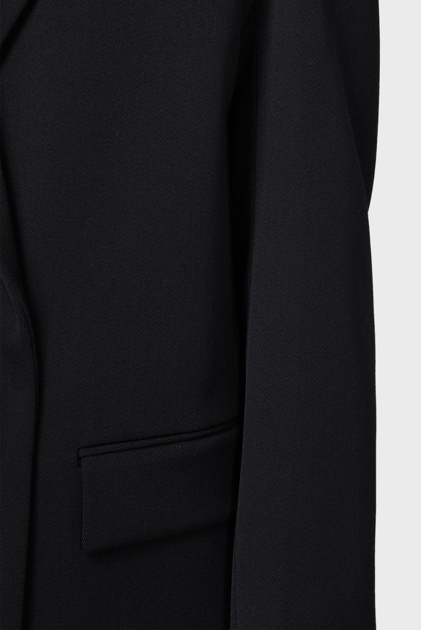 Женский черный жакет WOOL TWILL BLAZER 3