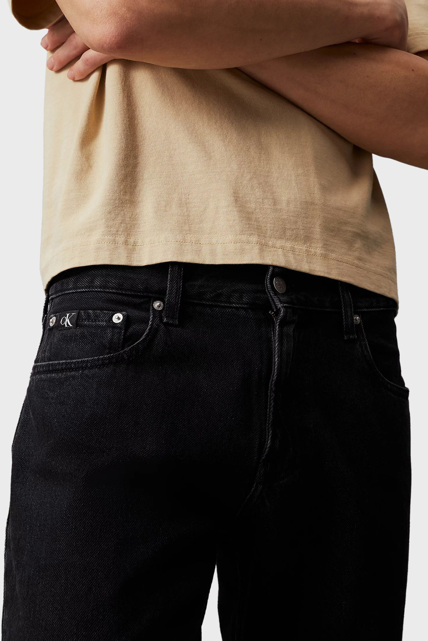 Мужские черные джинсы AUTHENTIC STRAIGHT 2