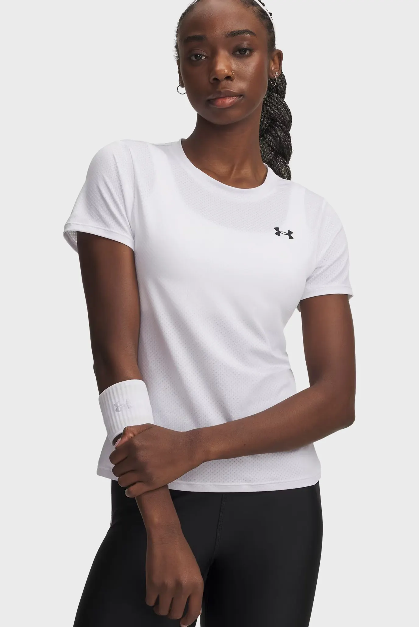 Футболка Tech Mesh SS-WHT 1