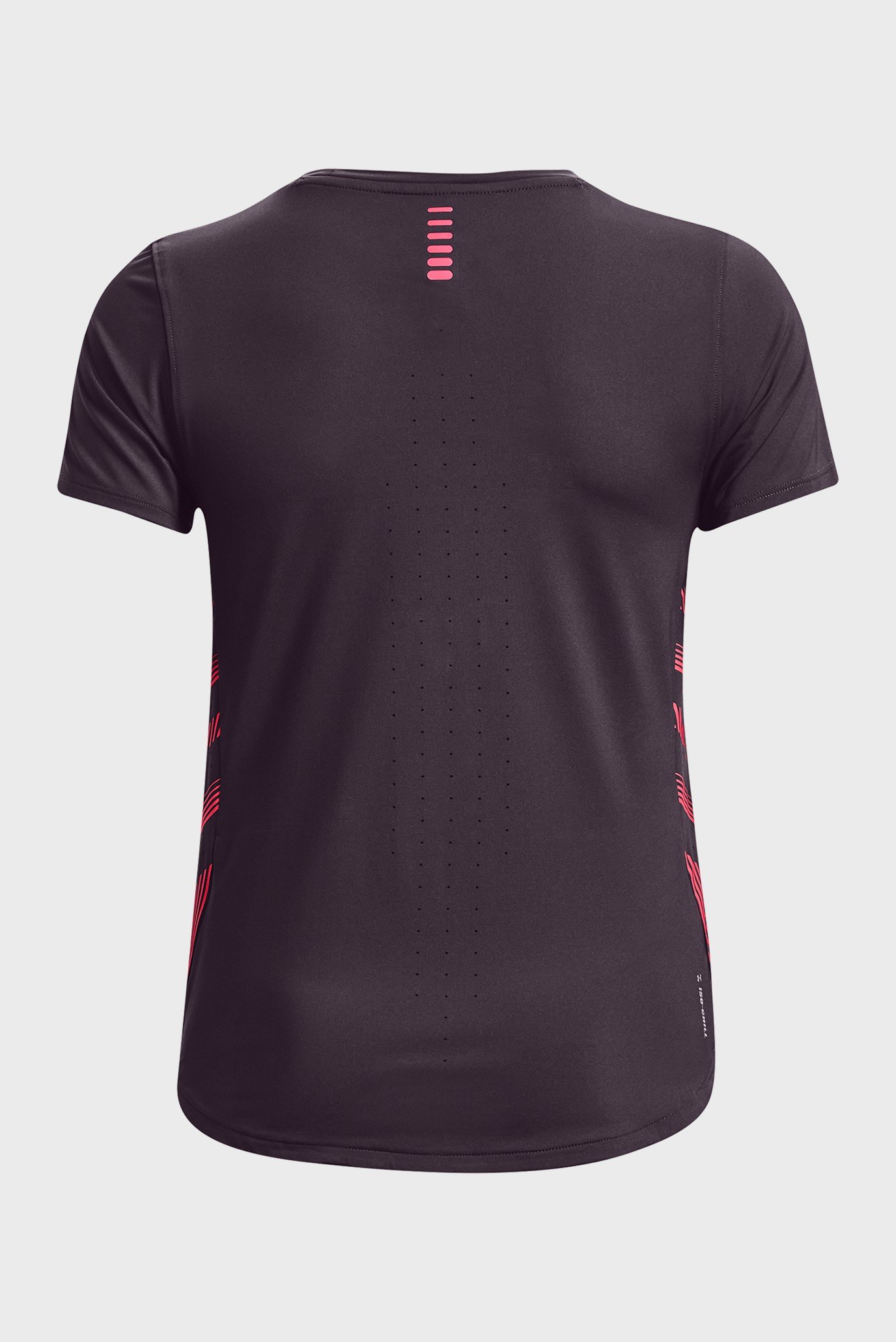 Женская фиолетовая футболка UA Iso-Chill Laser Tee II 16