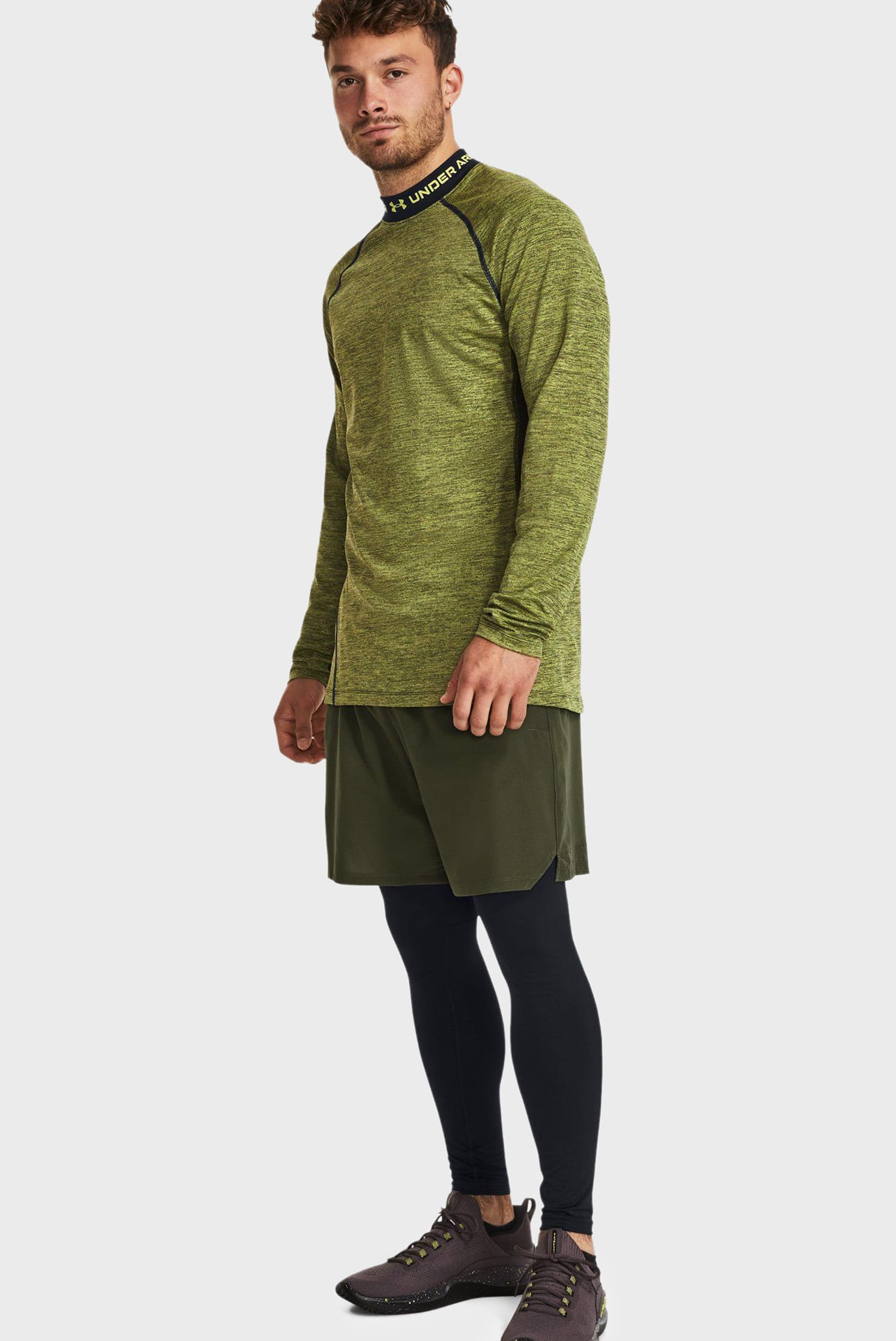 Лонгслив UA CG Armour Twist Mock 2