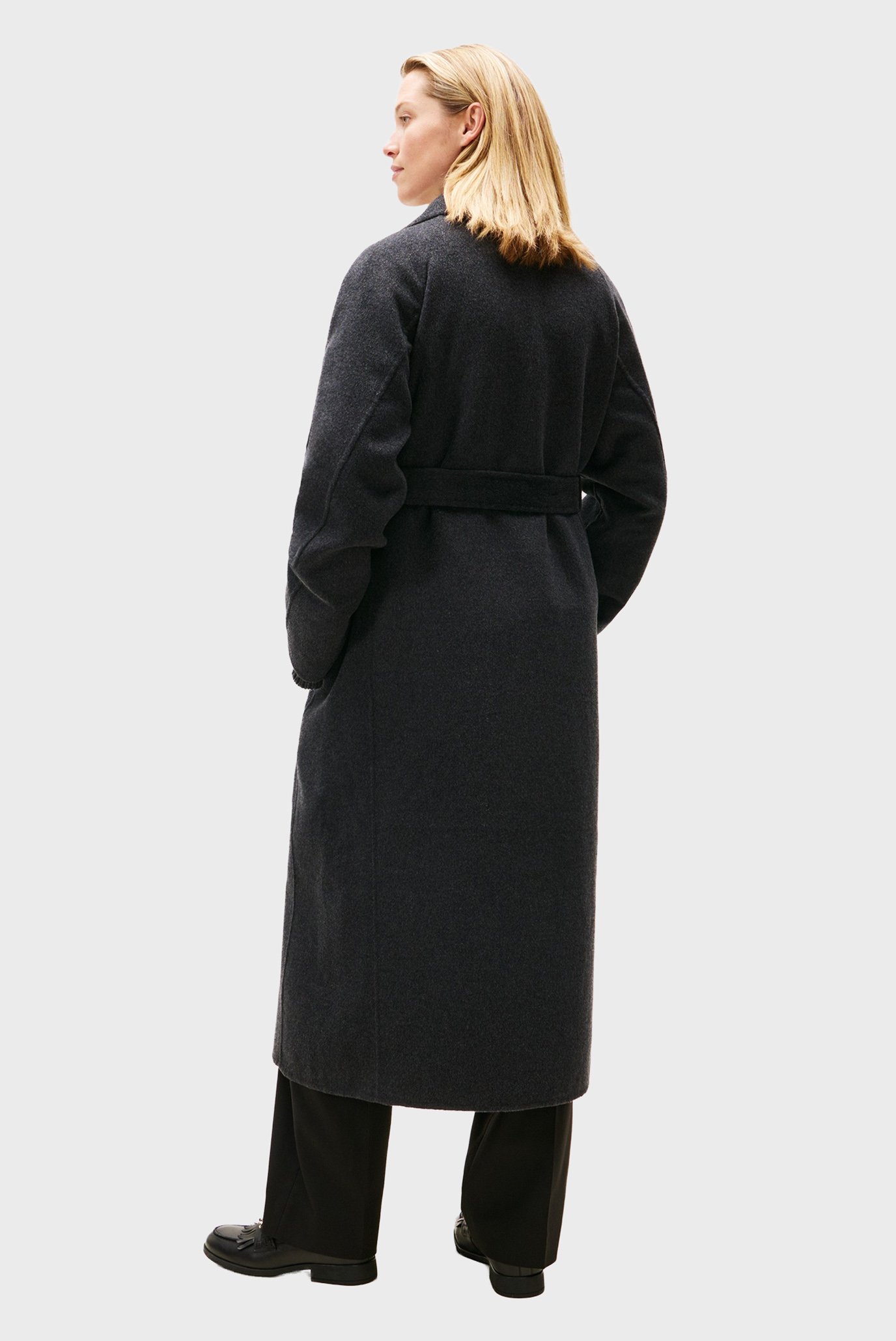 Пальто DF WOOL REG BELTED MAXI COAT 3