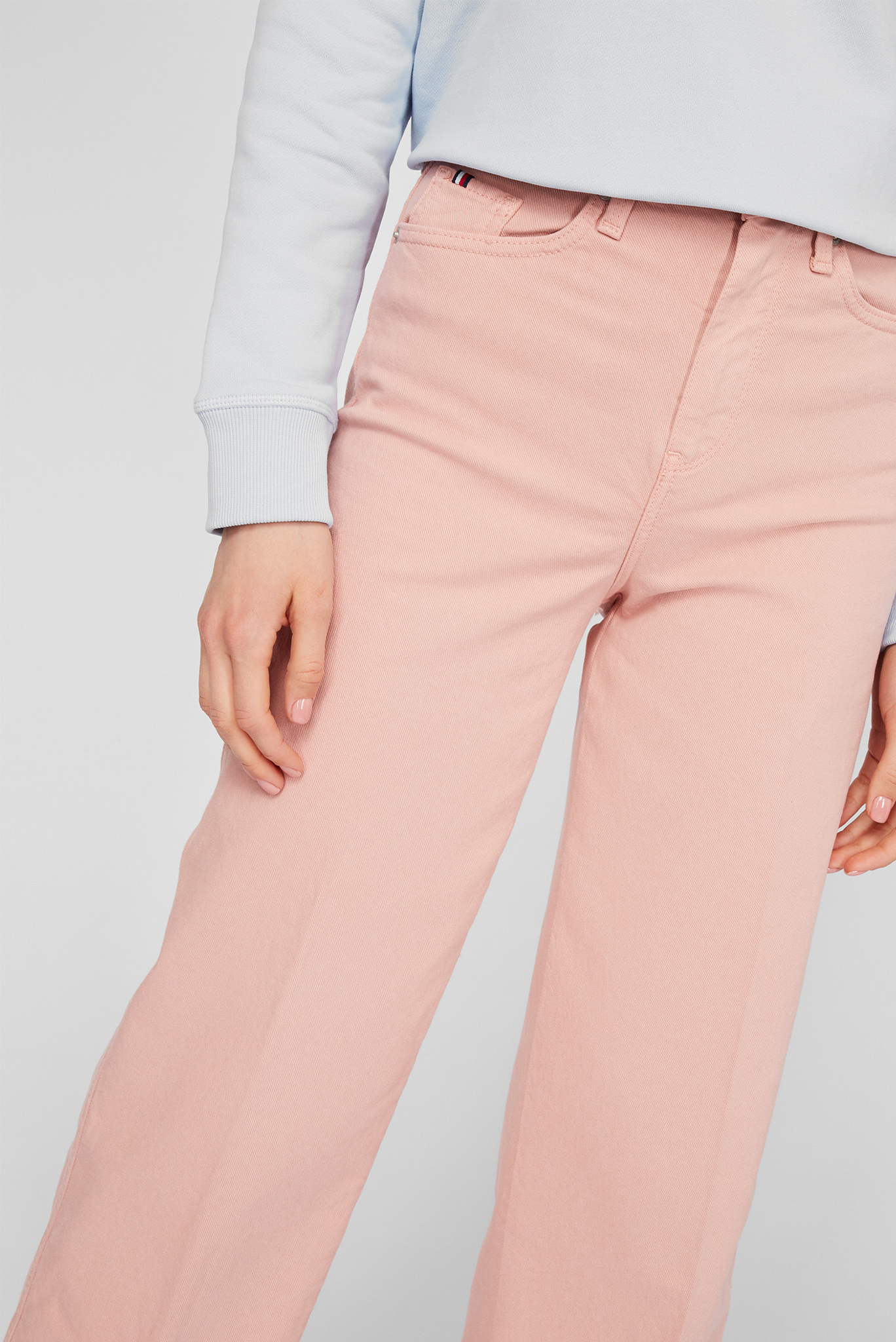 Женские розовые джинсы 5