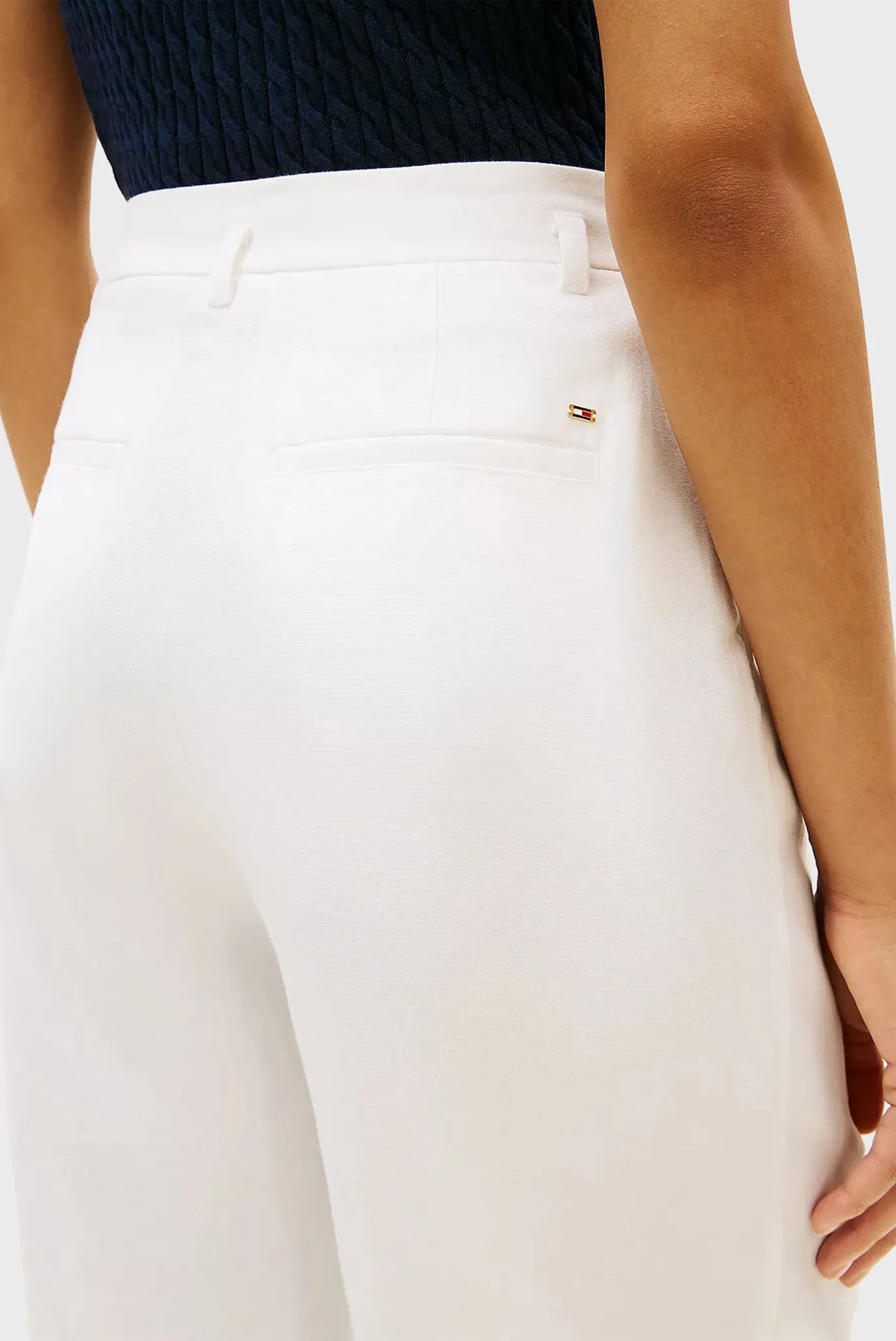 Штаны LINEN BLEND WIDE LEG PANT 4