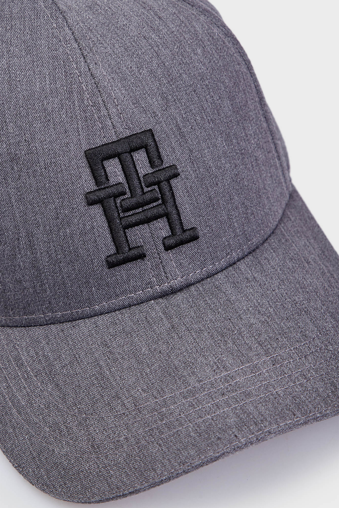 Мужская серая кепка TH IMD 6 PANEL CAP 4