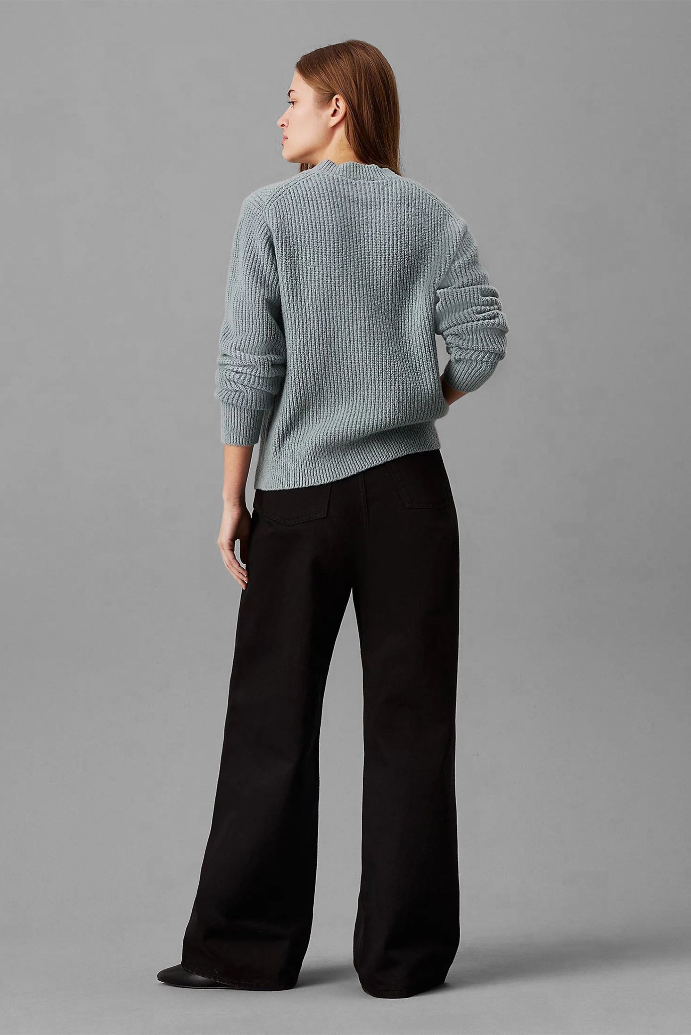 Свитер BOUCLE RIB C-NK RELAXED SWEATER 3