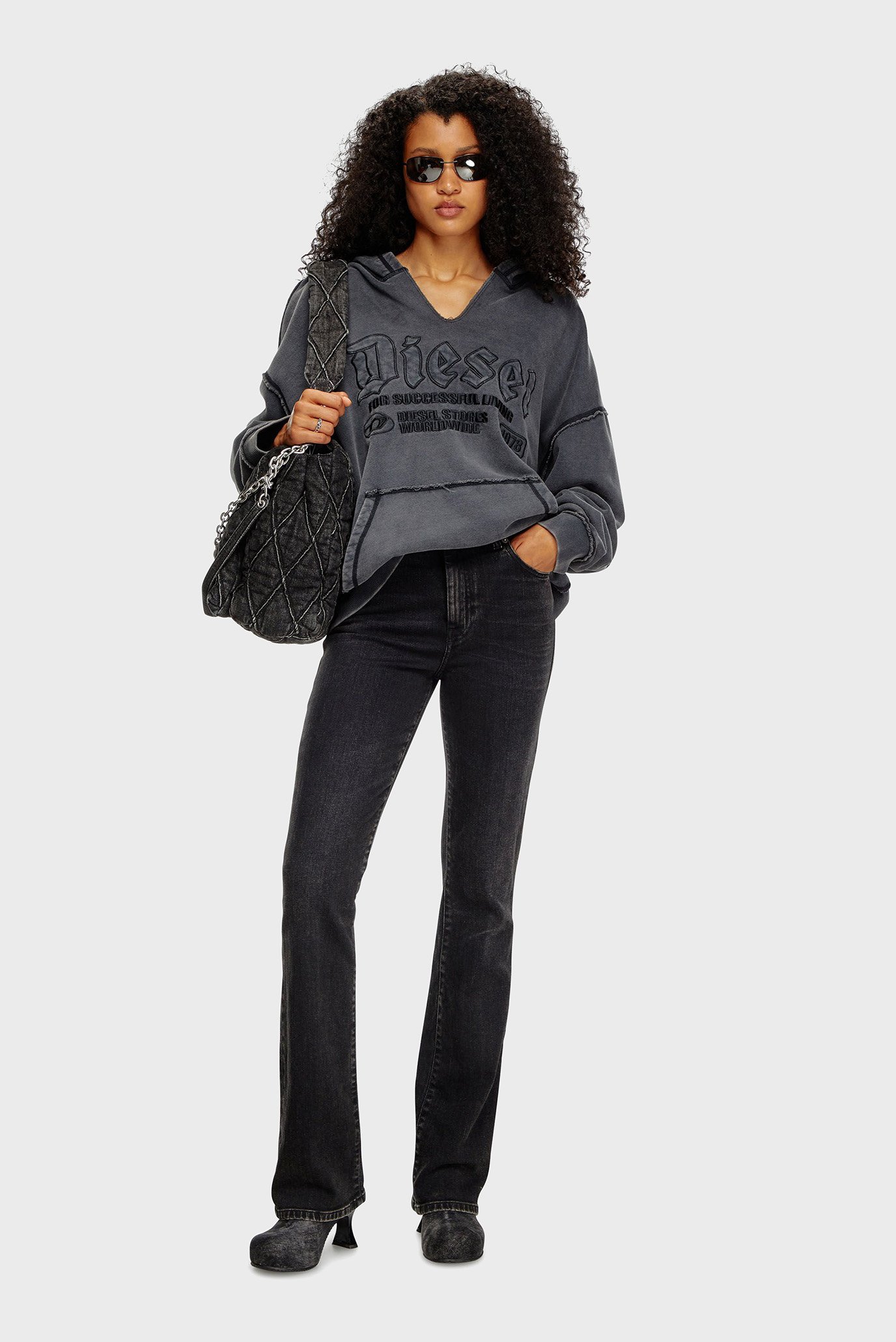 Женские черные джинсы 2003 D-ESCRIPTION 7