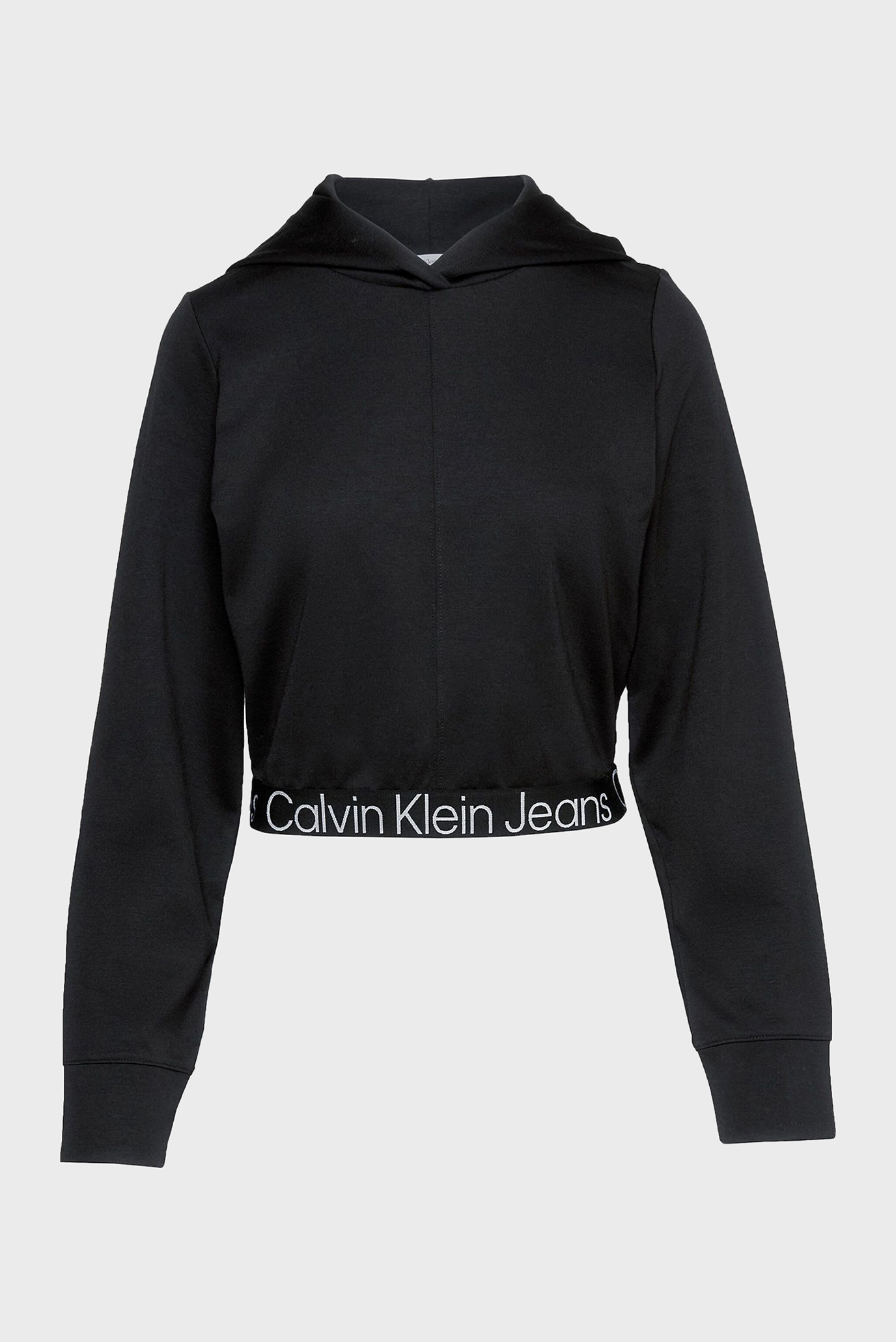 Женское черное худи 6