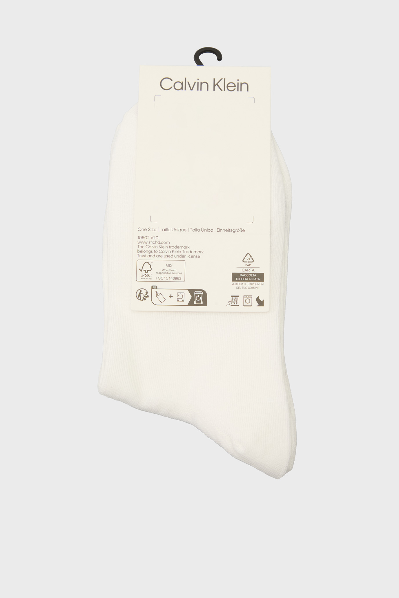 Носки CK WOMEN SHORT SOCK 2P SHINY LOGO 3