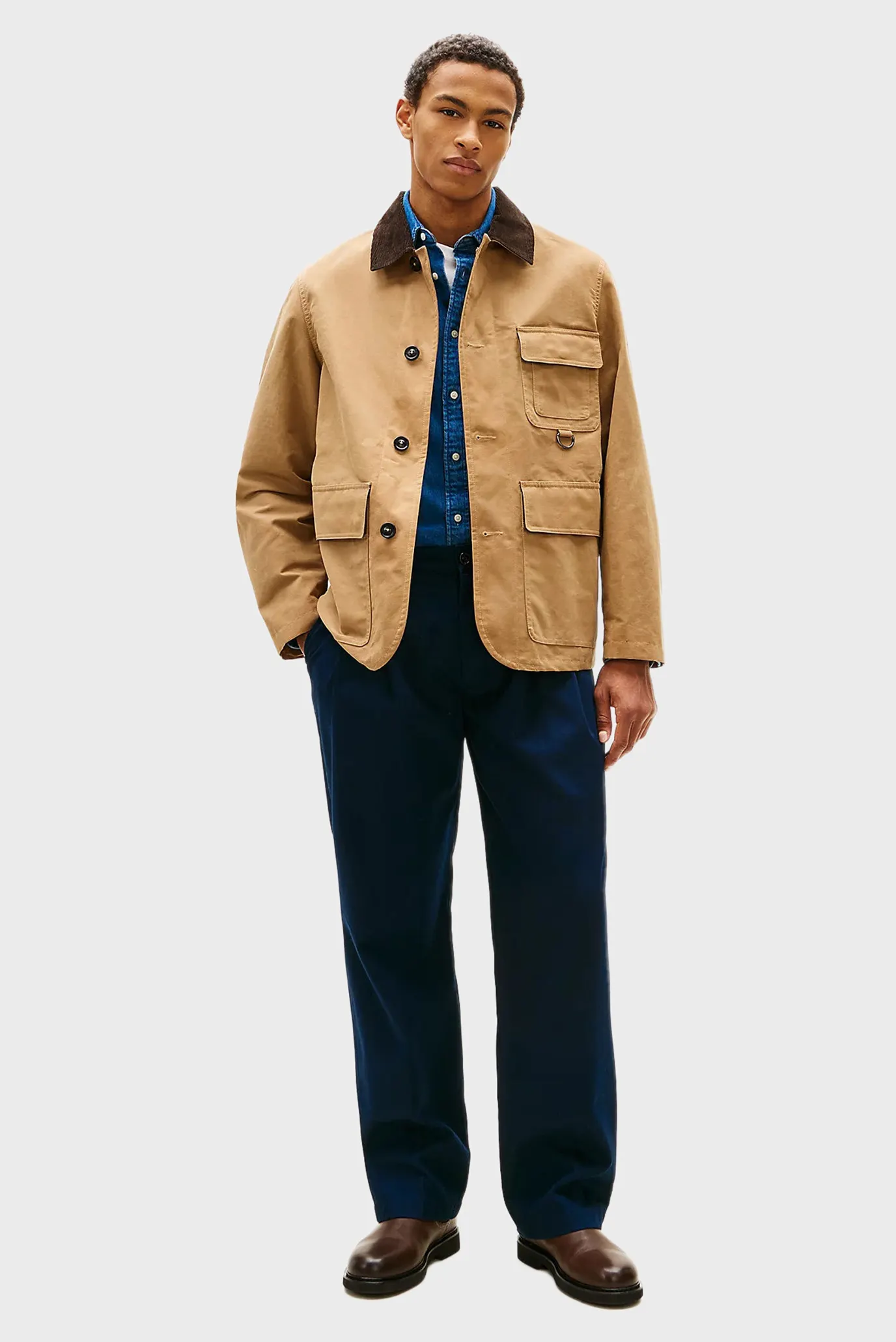 Лонгслив WAXED BARN JACKET 2