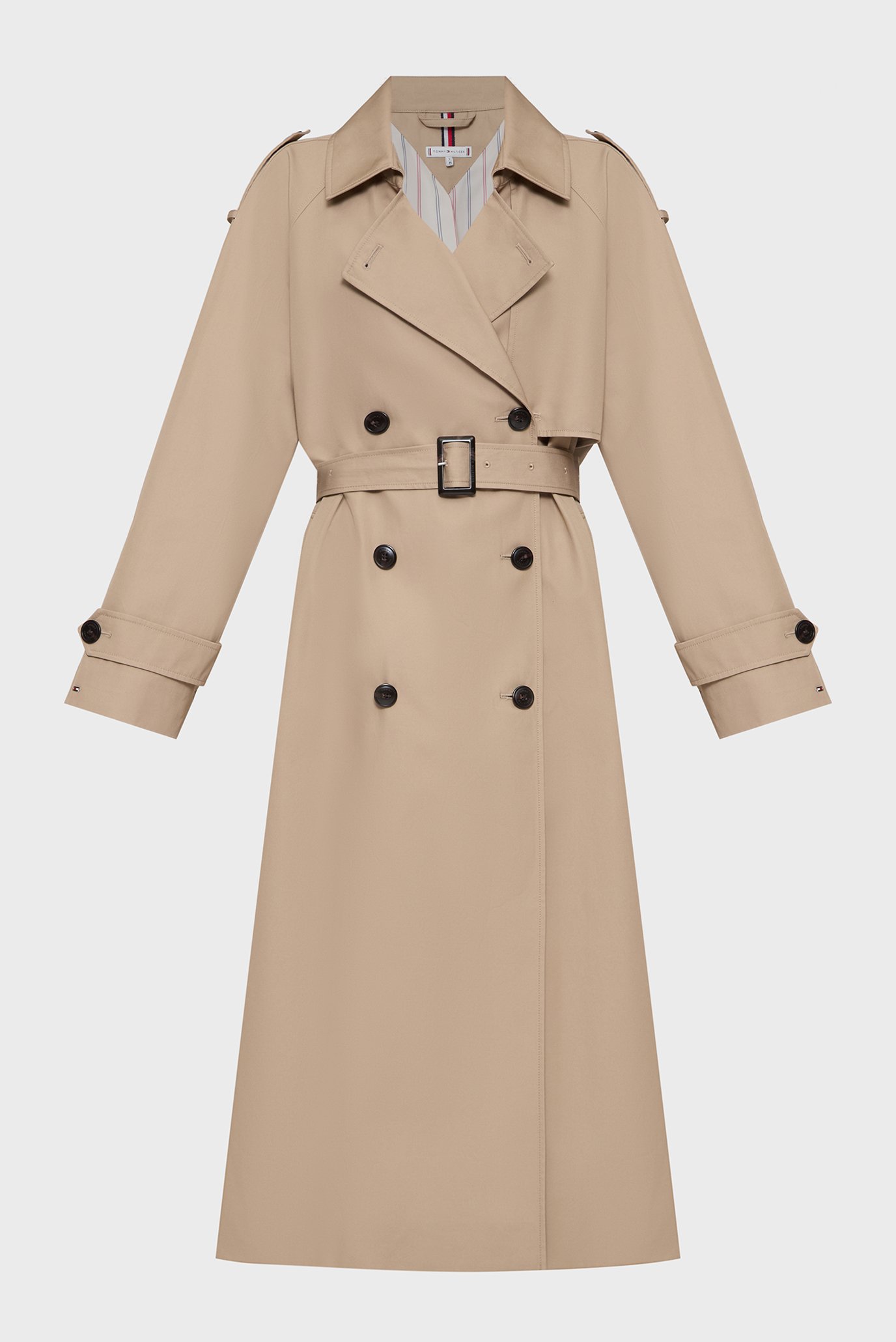 Плащ/COTTON OVERSIZED TRENCH 1