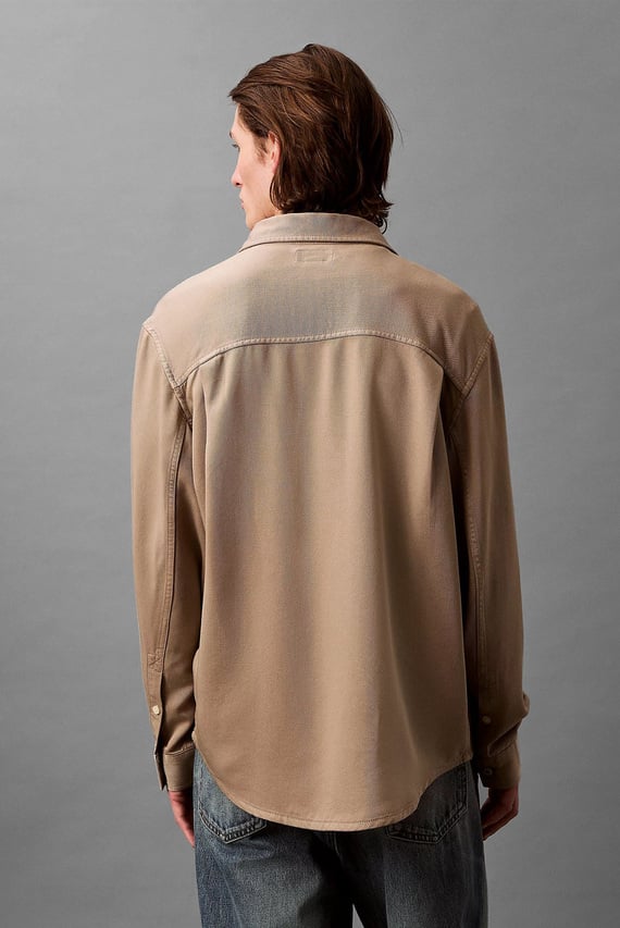 Рубашка SOFT OVERDYE L H TWILL OVERSHIRT