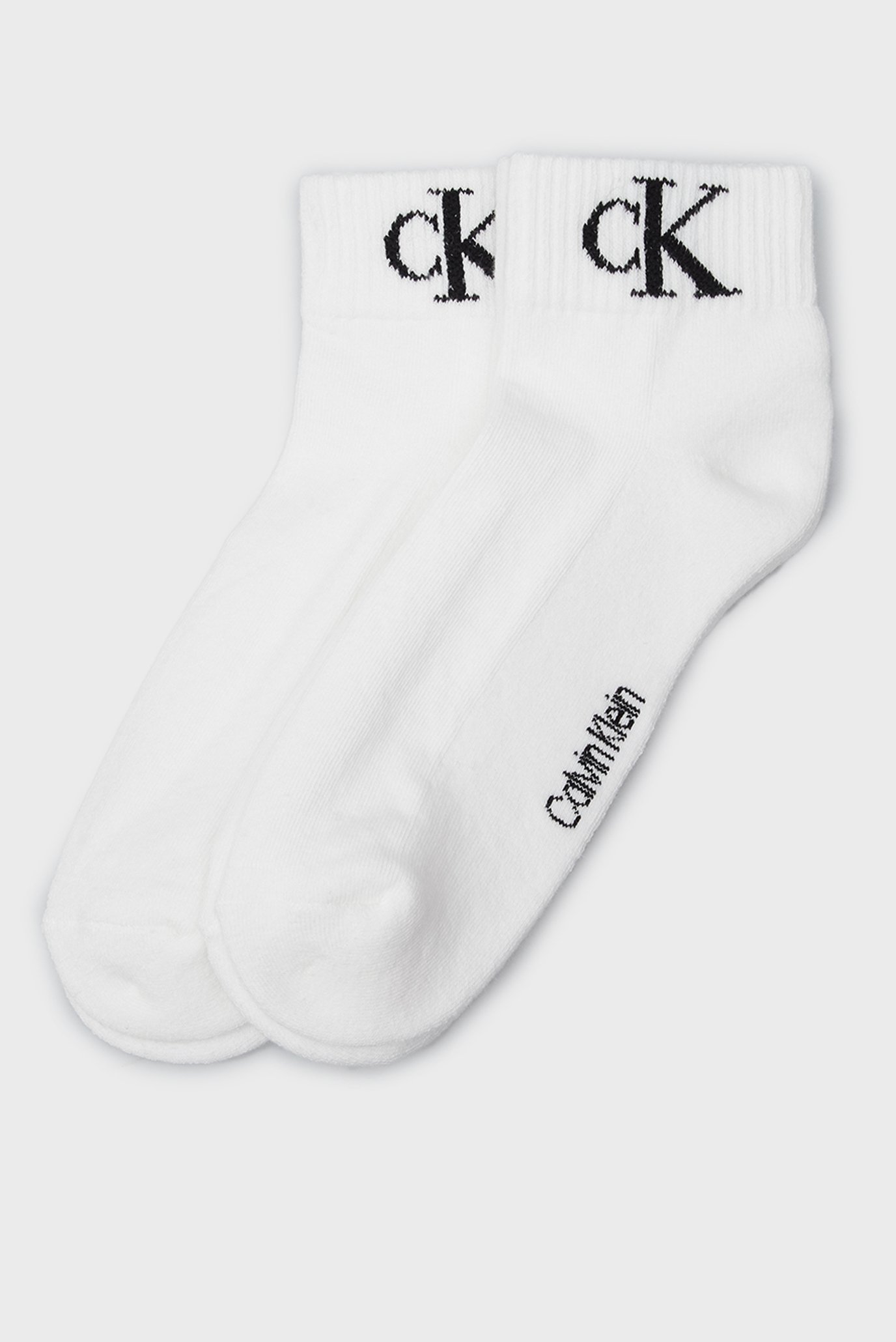 Носки CKJ MEN QUARTER 2P MONOGRAMCalvin Klein Jeans Носки CKJ MEN QUARTER 2P MONOGRAM 1