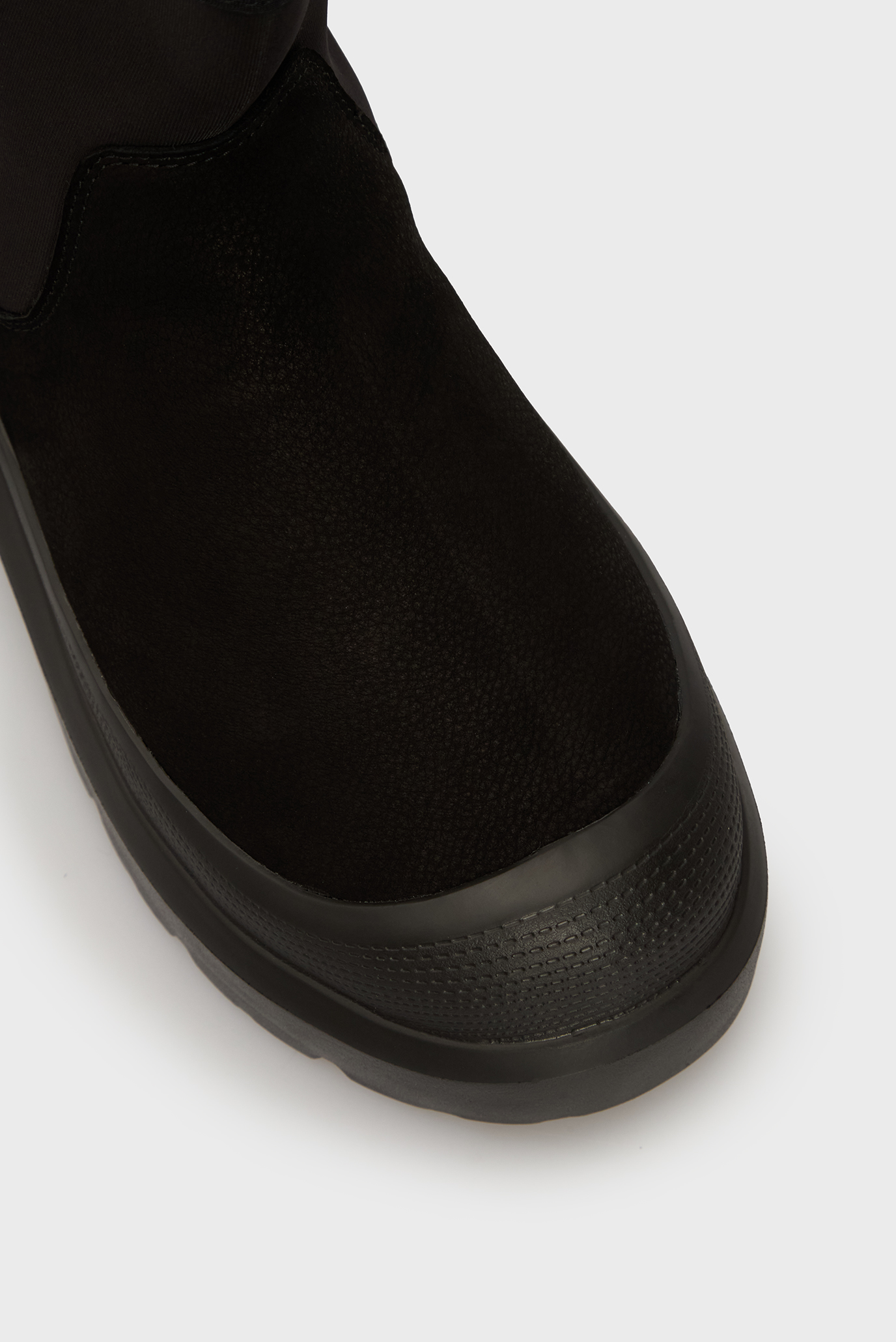 Мужские черные нубуковые полусапоги Hanko 5