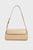 Женская бежевая сумка BELTED SMALL SHOULDER BAG