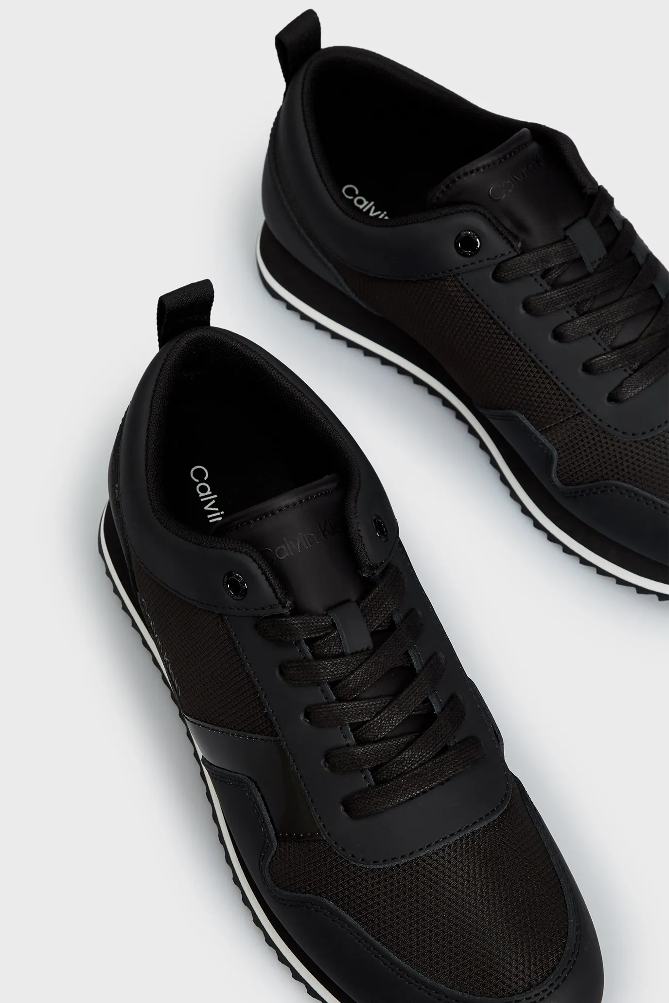 Мужские черные кроссовки LOW TOP LACE UP MIX 2