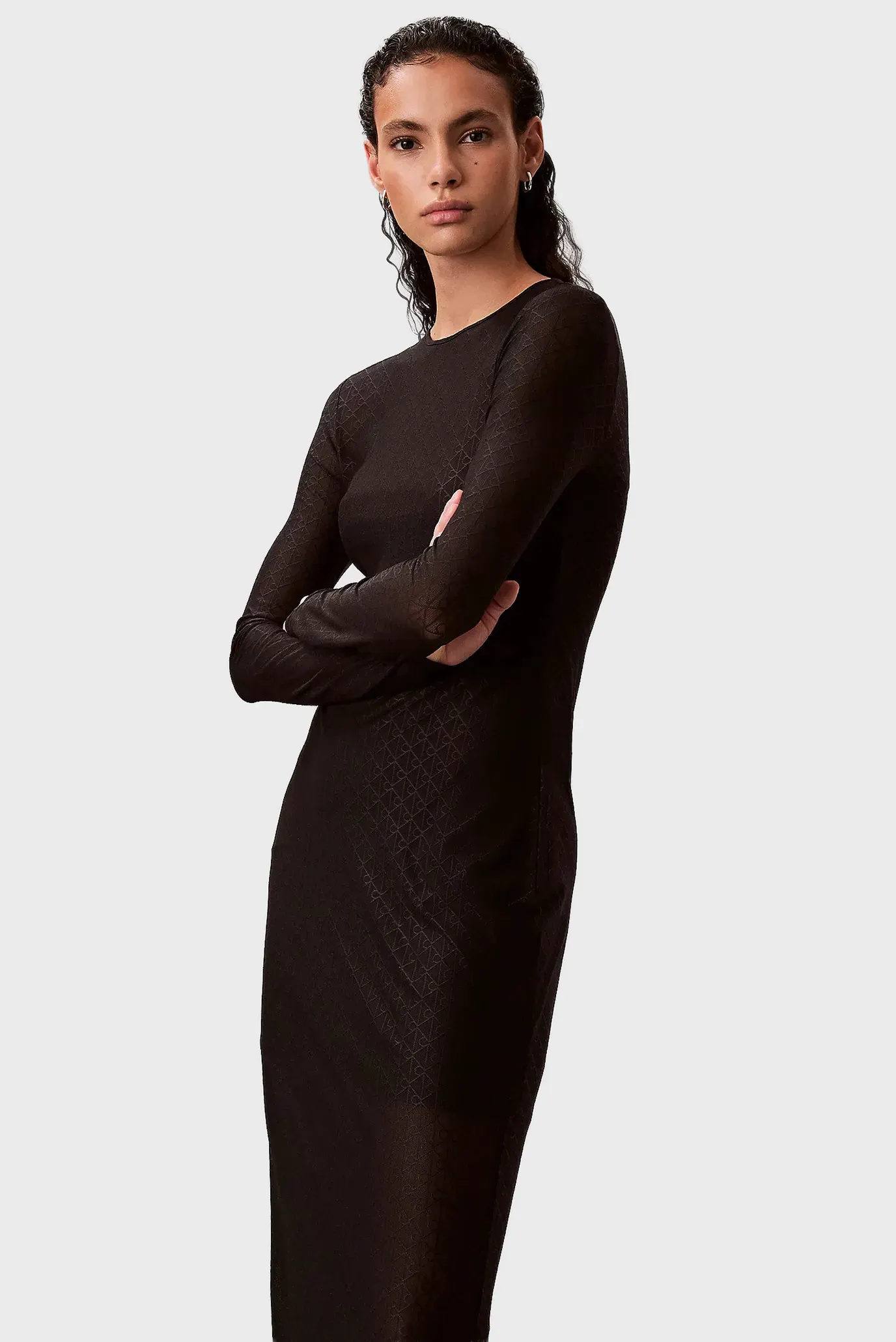 Платье LS AOP LACE MAXI DRESS 5