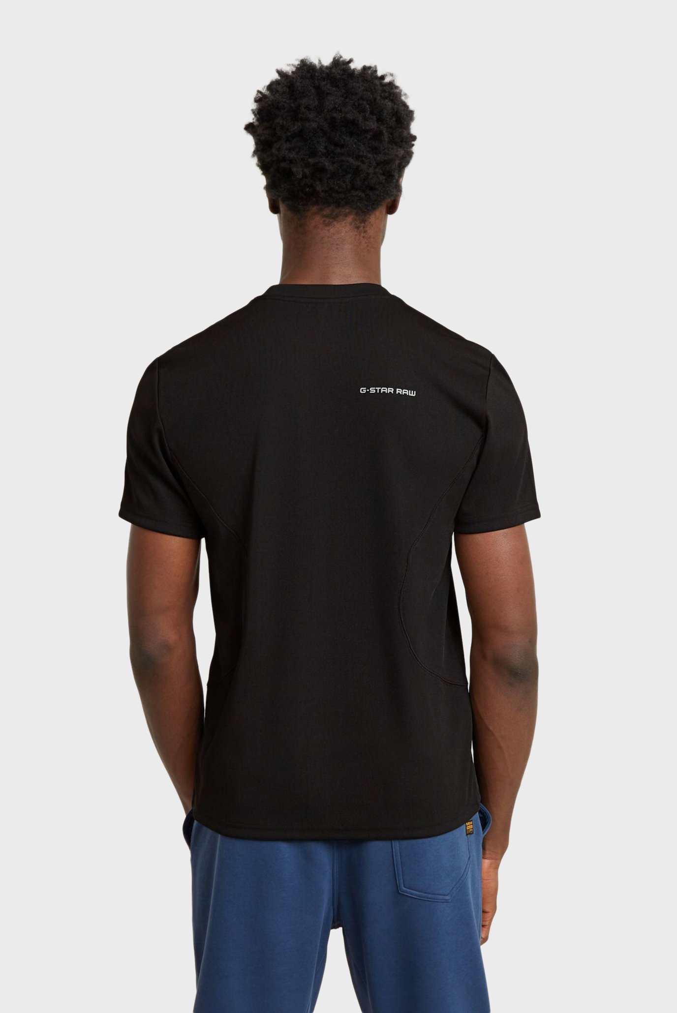 Мужская черная футболка Constructed tech 2