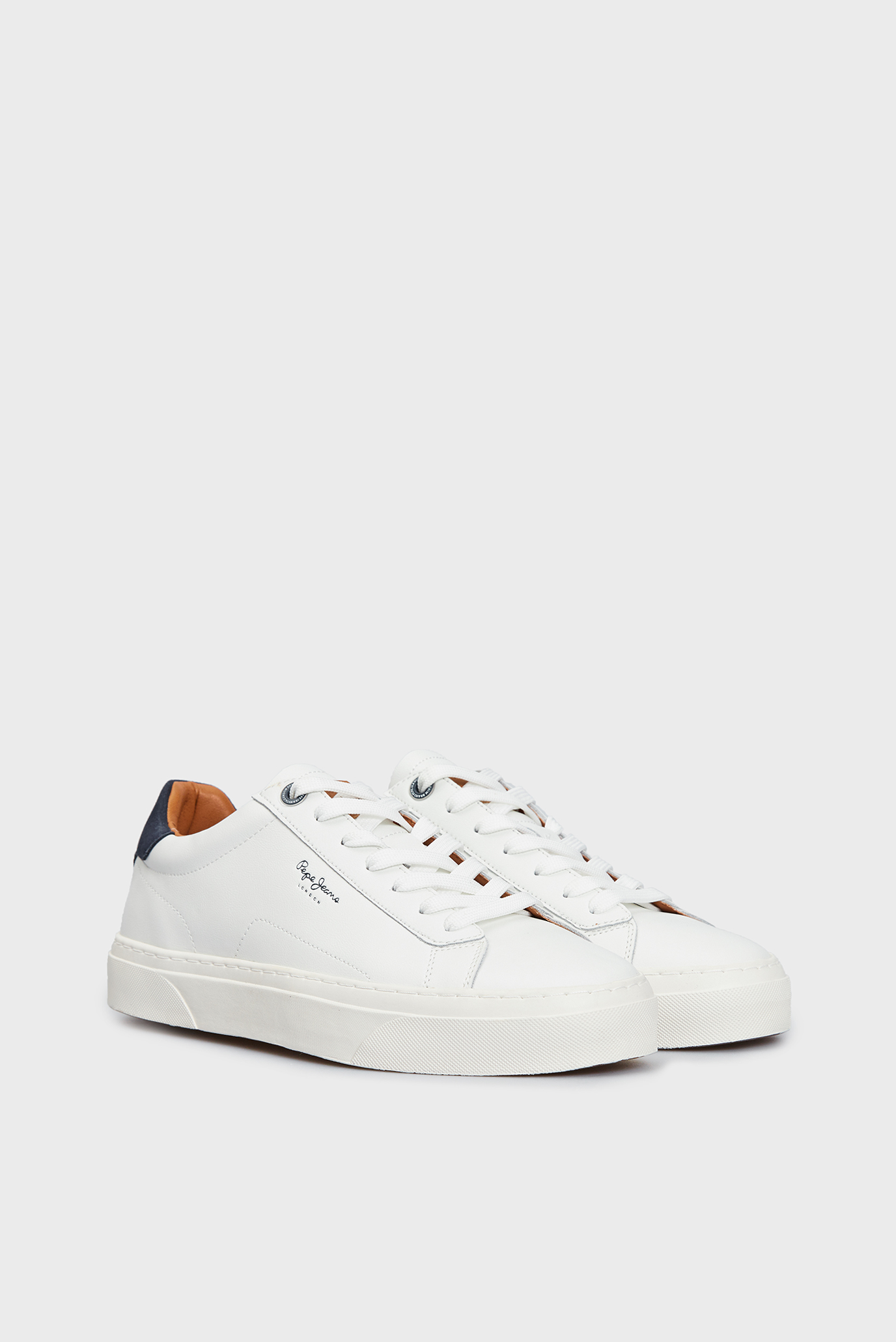 Мужские белые кожаные сникерcы YOGI ORIGINAL 23Pepe Jeans Мужские белые кожаные сникерcы YOGI ORIGINAL 23 8