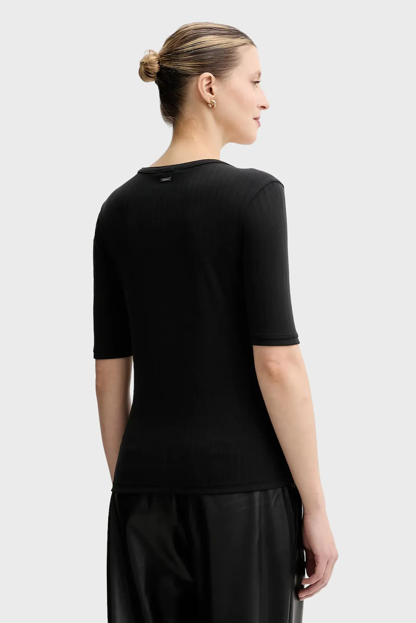 Футболка SS SCOOP NK DRAPY RIB TOP 3