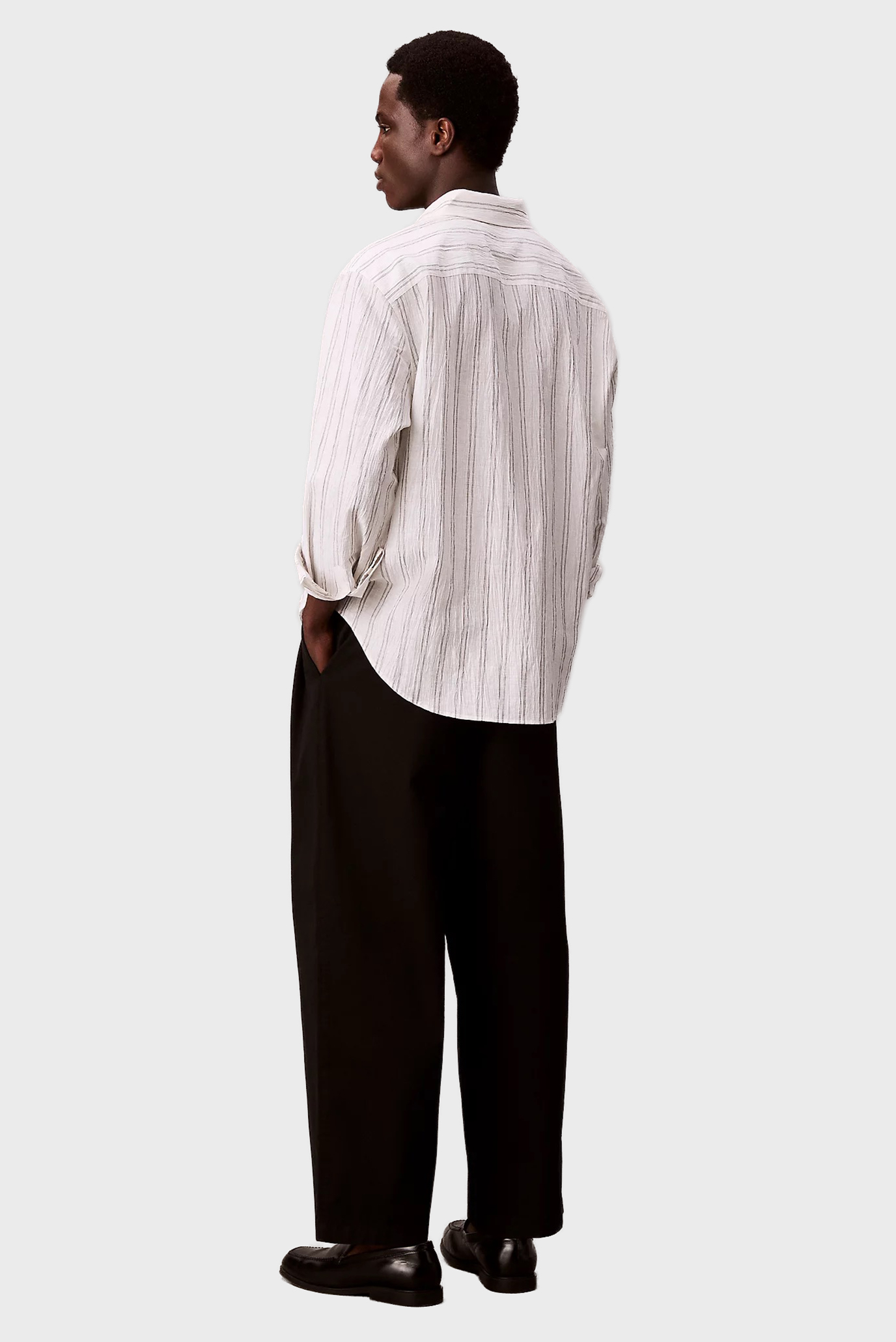 Штаны COTTON NYLON PLEATED HALF ELASTI 4