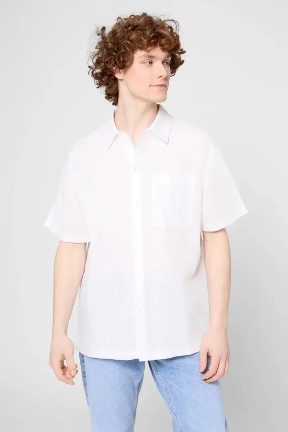 Рубашка с коротким рукавом MWSHRT 001 PRPY