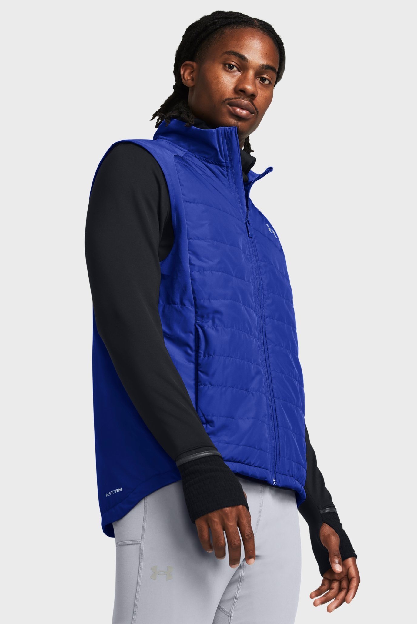 Мужской синий жилет UA STRM SESSION RUN VEST 9