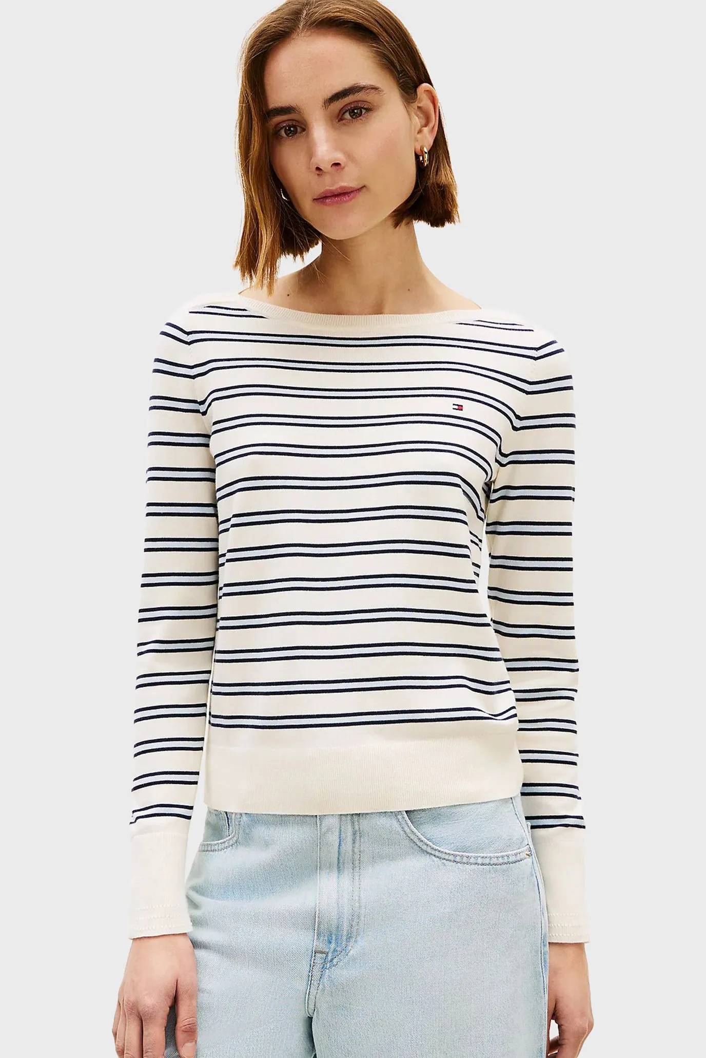 Свитер CO JERSEY STITCH BOAT-NK LS SWT 1