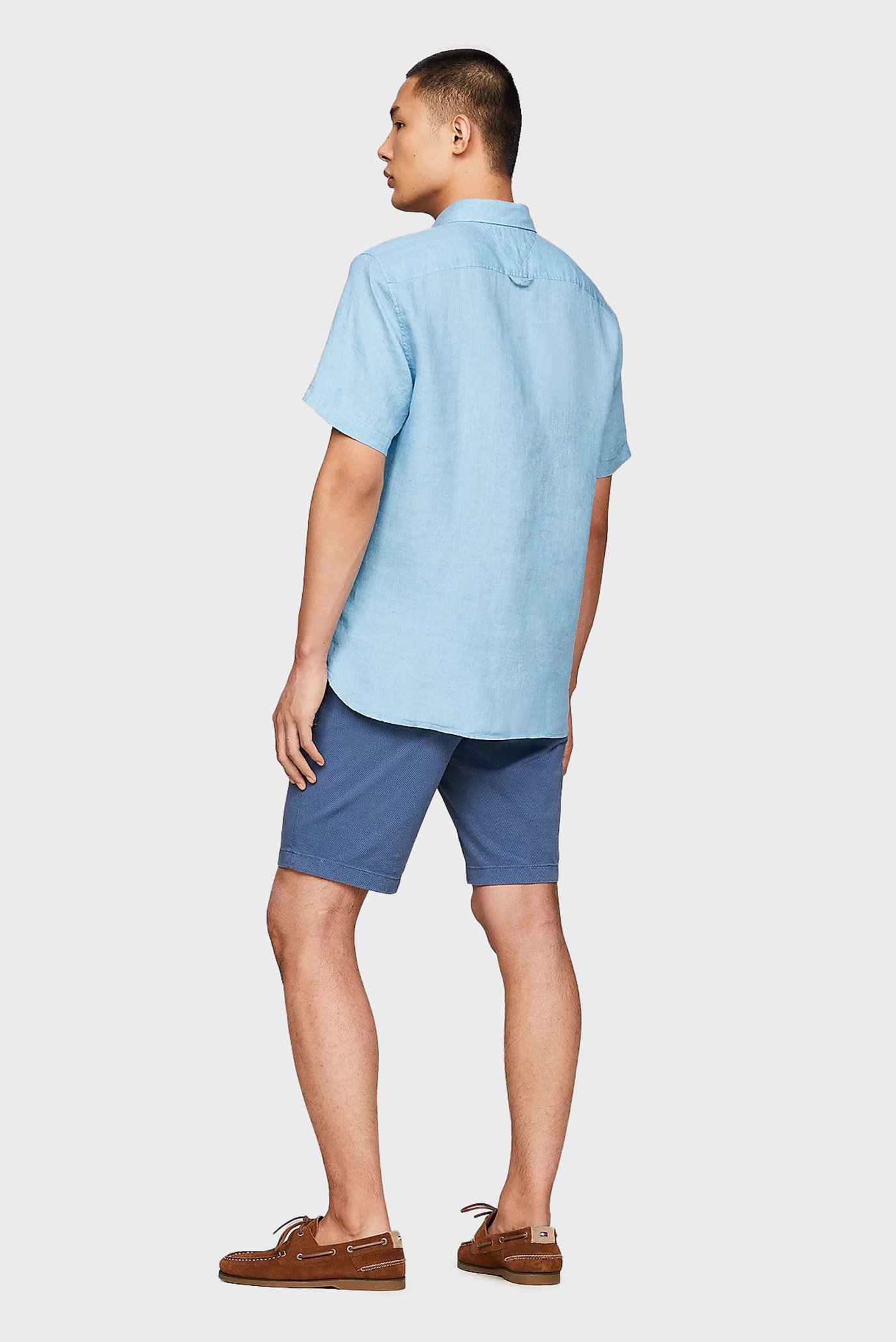 Рубашка с коротким рукавом PIGMENT DYED LINEN RF SHIRT S S 3