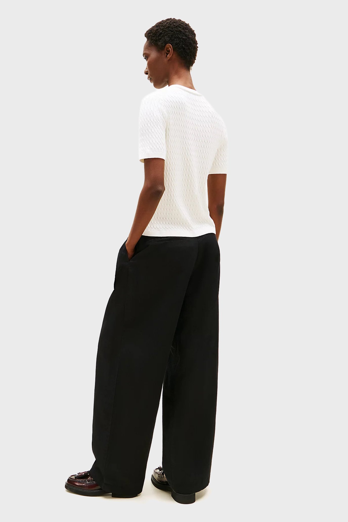 Свитер CO CABLE FINE GG S S C-NK CARDI 3