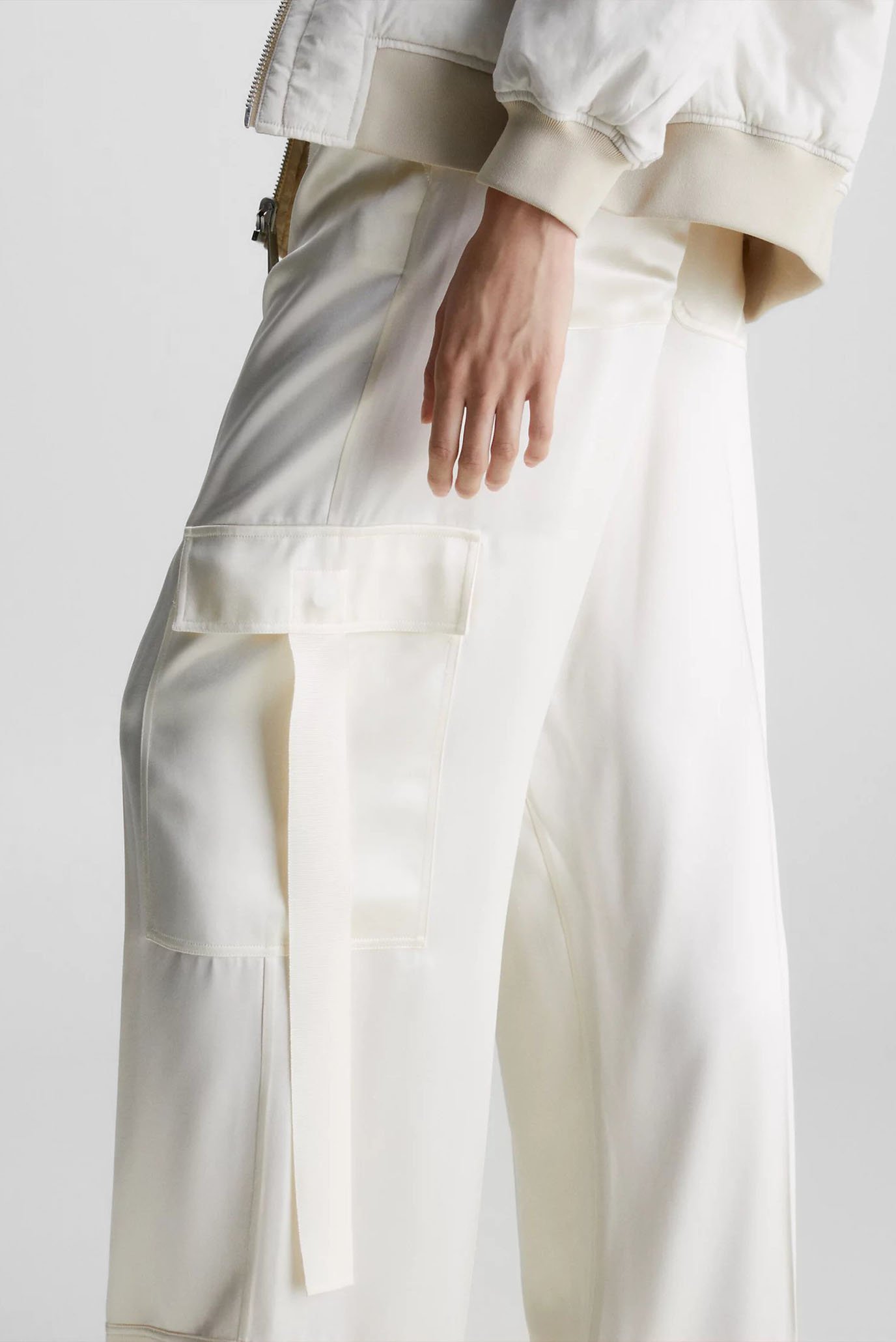 Женские белые карго NAIA SHINE 4
