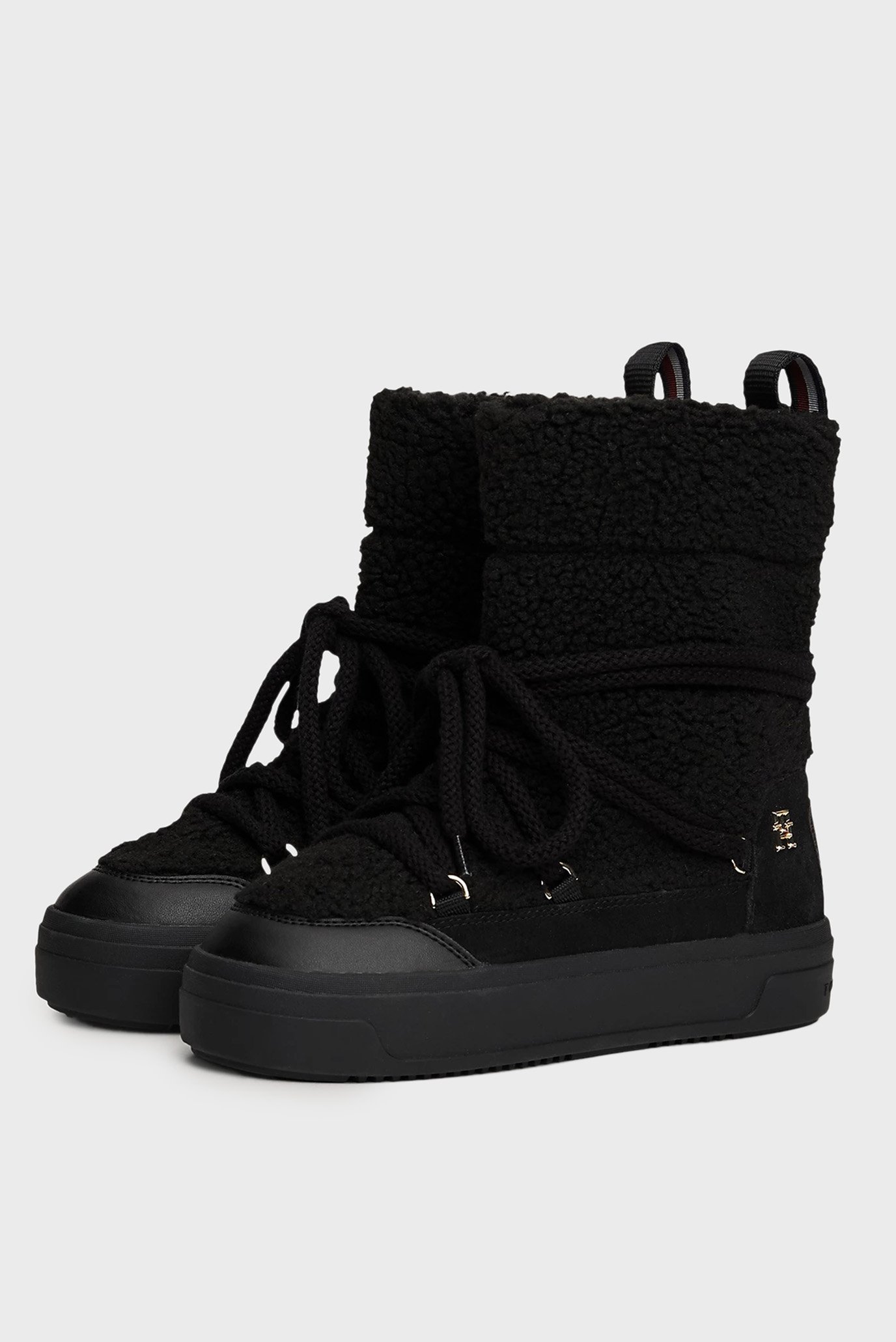 Ботинки LACE-UP FAUX SHEARLING SNOWBOOT 2