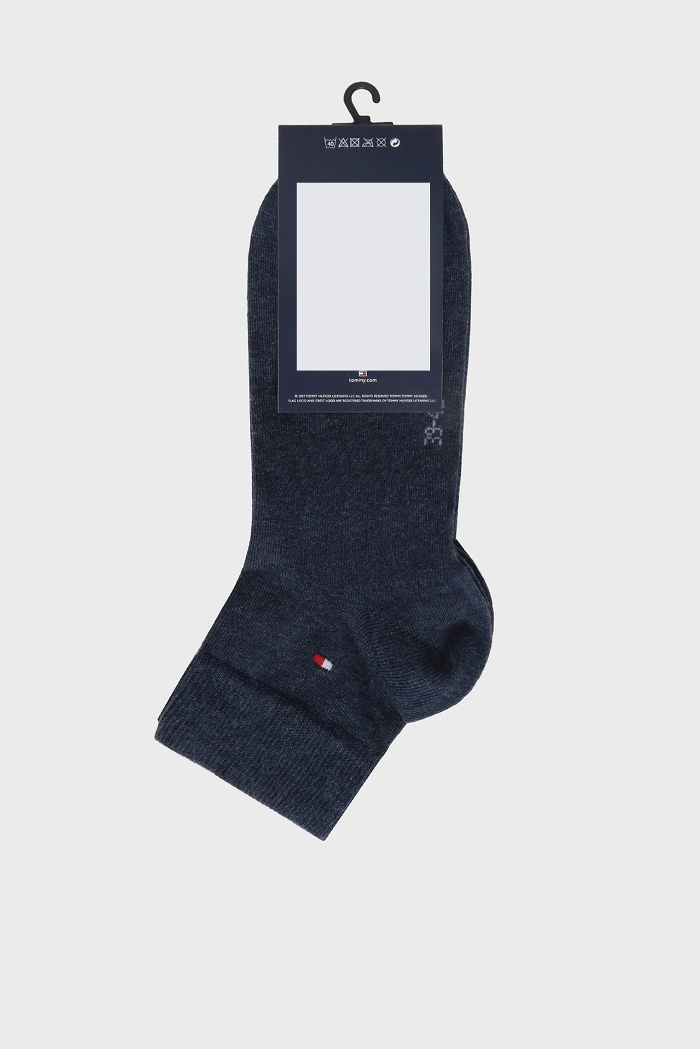 Мужские синие носки (2 пары)Tommy Hilfiger Мужские синие носки (2 пары) 6