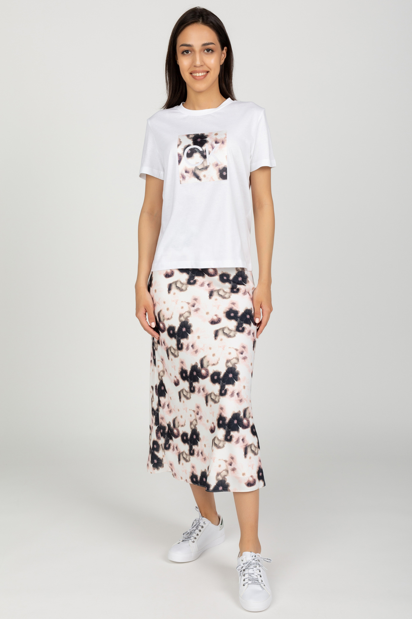 Футболка BLURRED FLOWER CK T-SHIRT 5