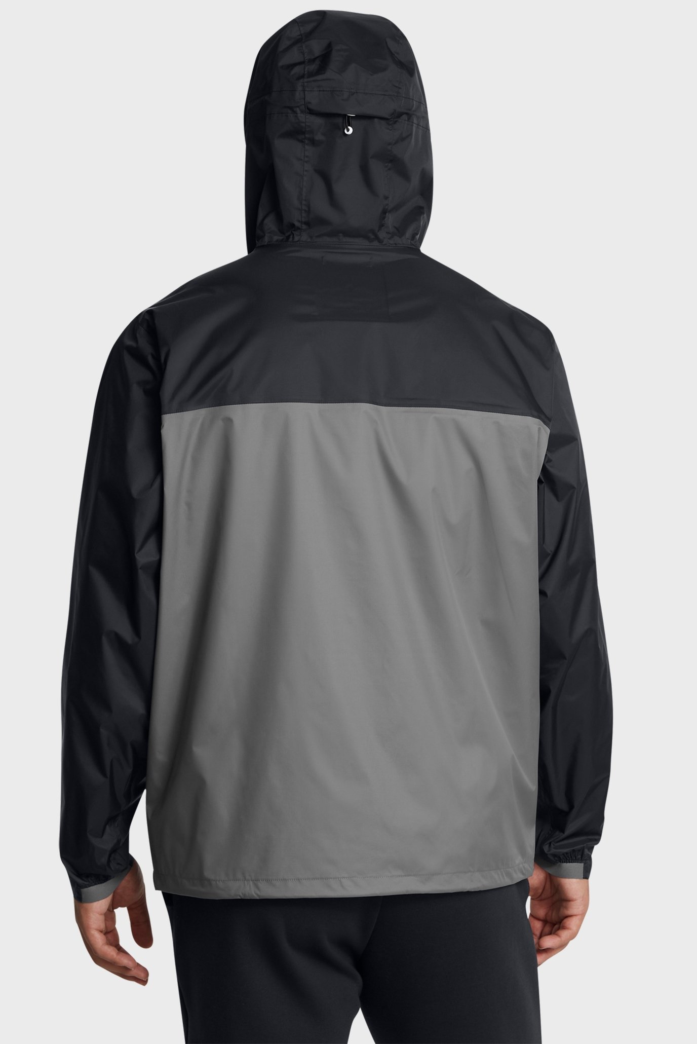 Мужская серая ветровка UA STRMPRF CLDSTRKE NOV JKT-BLK 2