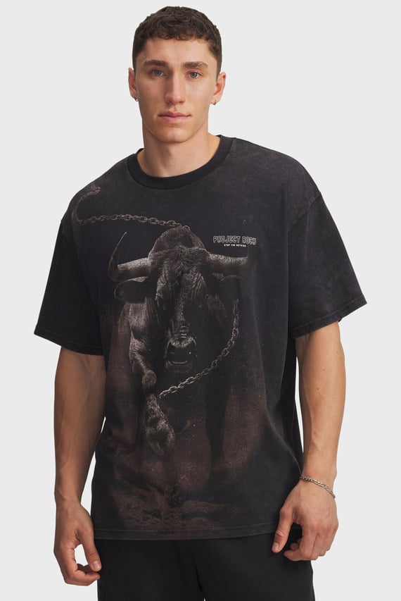 Футболка/Pjt Rck Washed HWT