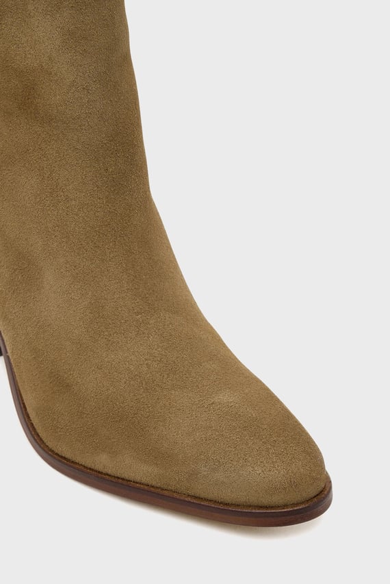 Ботильоны WESTERN MID HEEL SUEDE CHELSEA