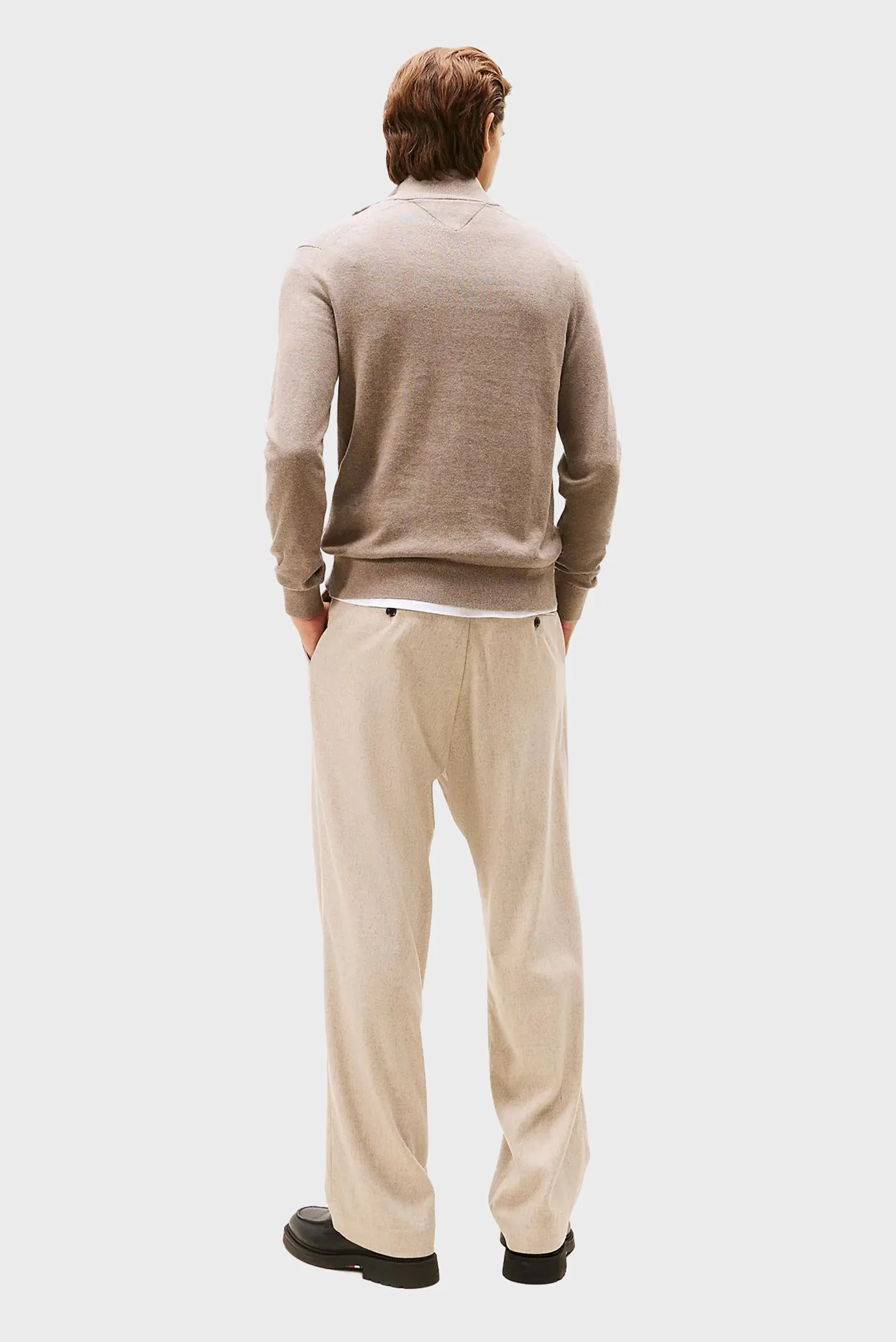 Свитер PIMA ORG CTN CASHMERE ZIP MOCK 3