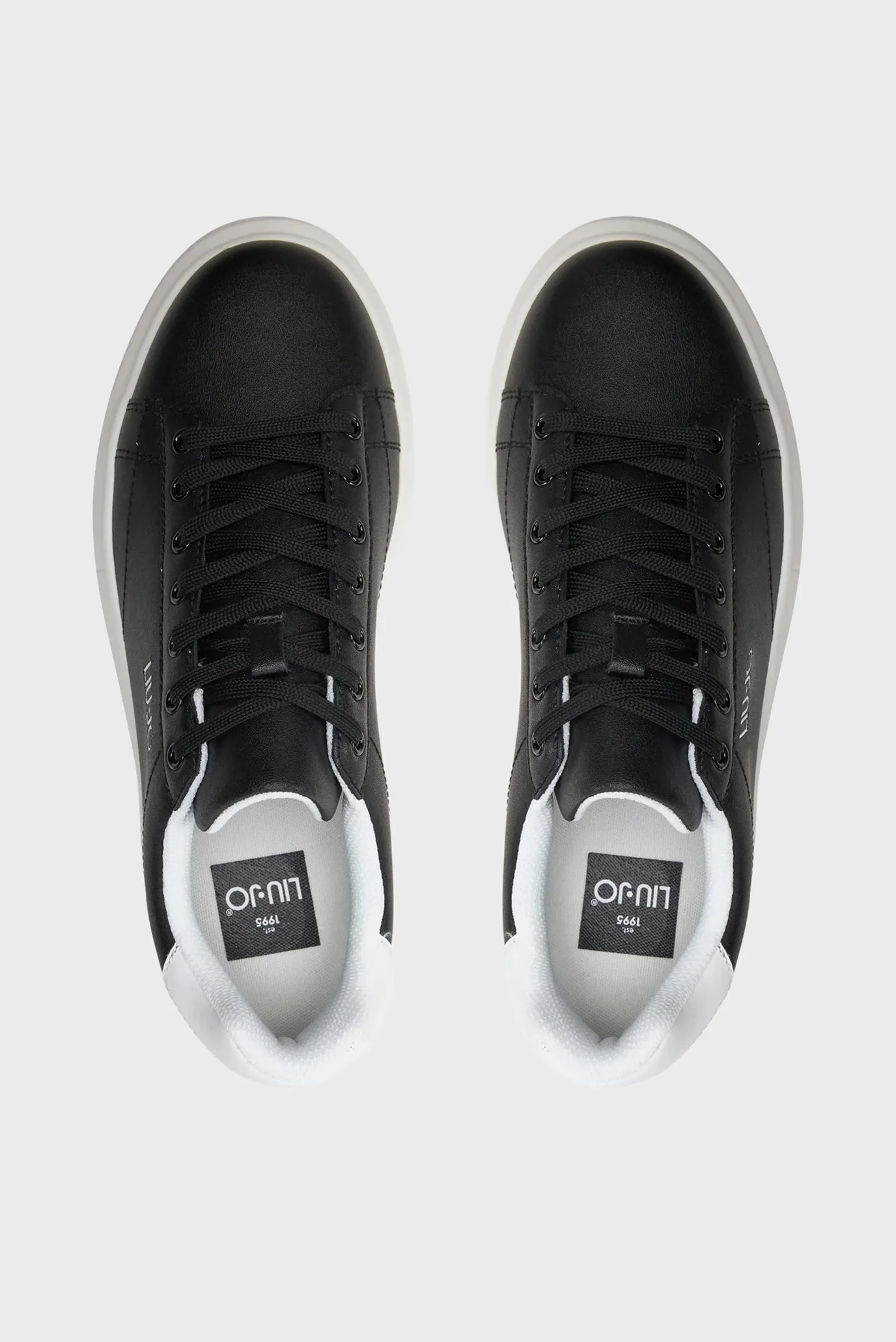 Кроссовки BIG 01 - SNEAKER LEATHER BLACK WHITE 3