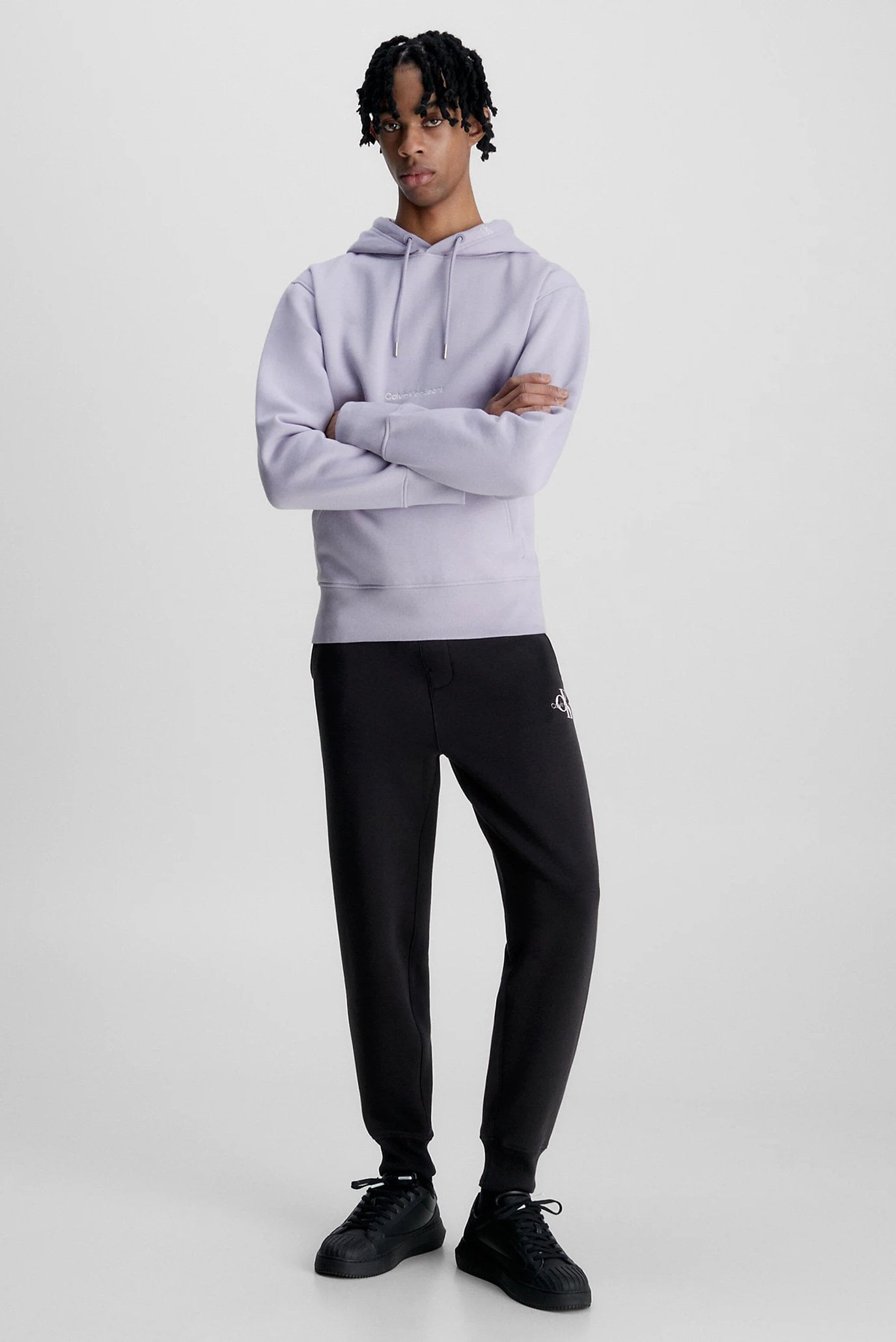 Мужские черные спортивные брюки MONOLOGO 2